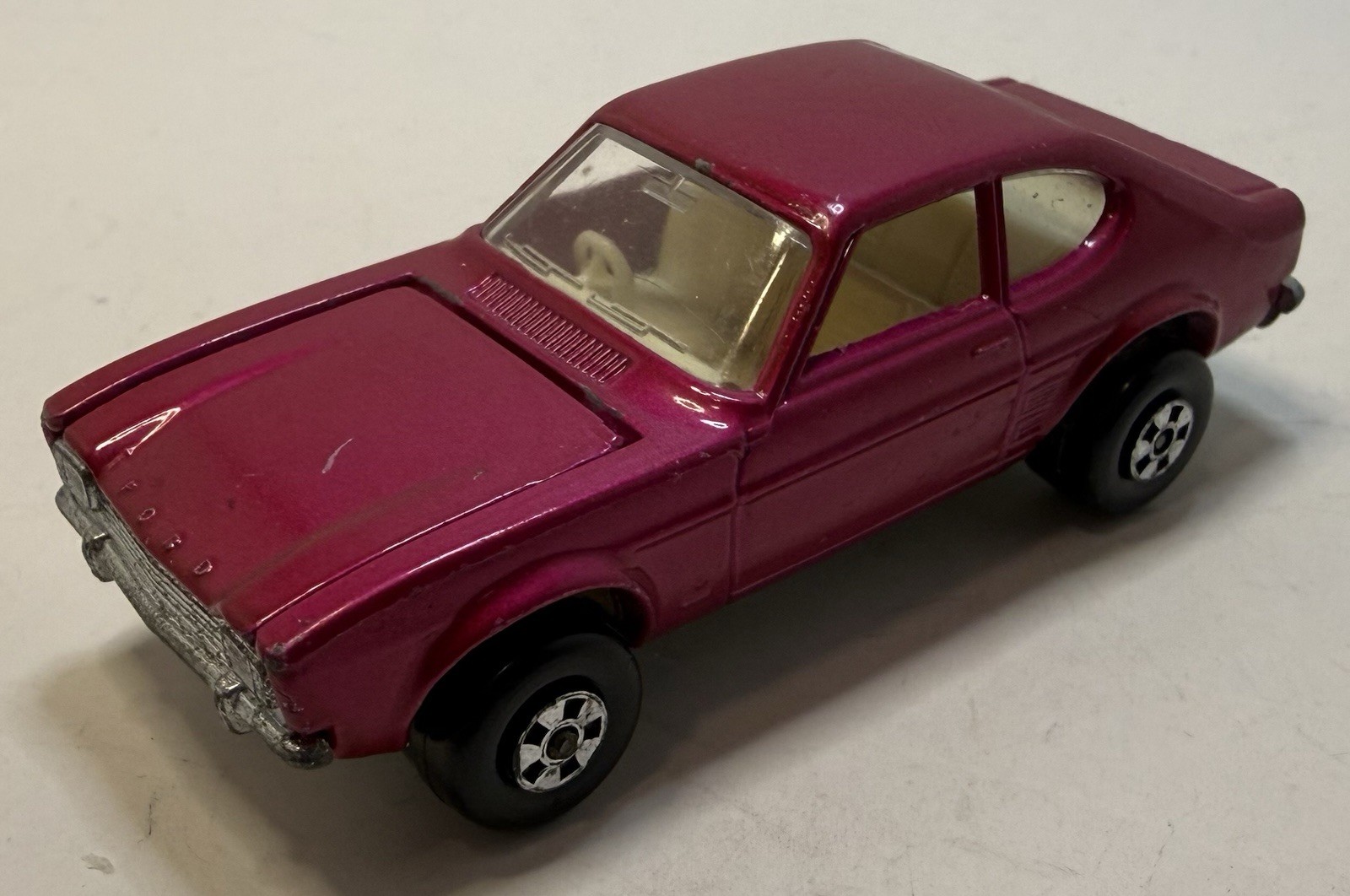 Lesney Matchbox 1970 Superfast Ford Capri Lot of (2) Diecast Rolamatics 1/64