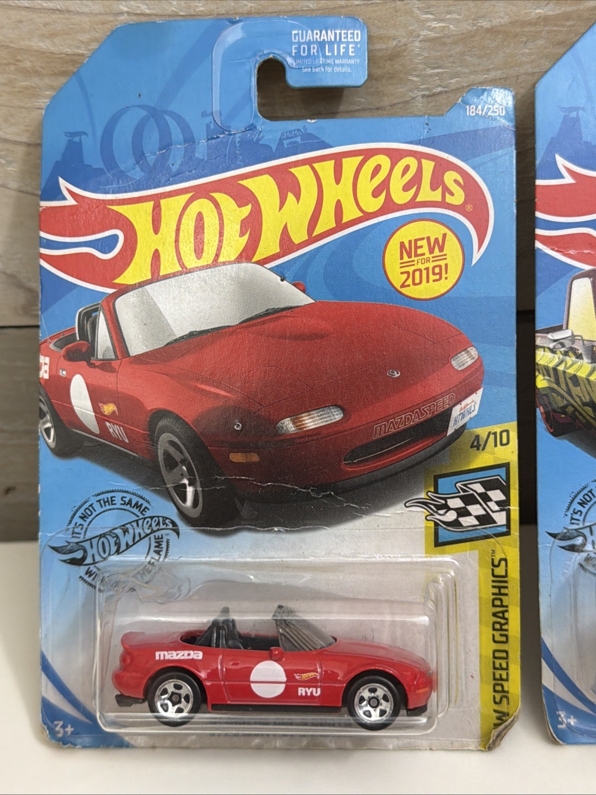 LOT of 2 Hot Wheels 83 Chevy Silverado & ’91 Mazda Miata MX-5 NEW