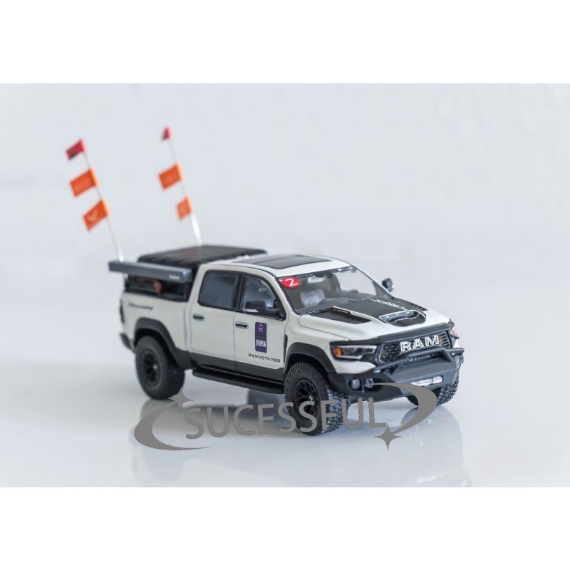GCD 1:64 RAM Mammoth 1000 Alxa Off-Road Special No.2 Limited 888 HEC Beijing