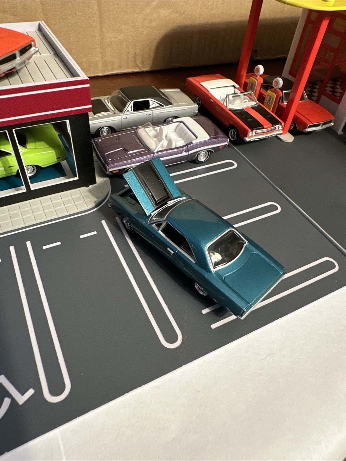 2008 Greenlight 1970 Plymouth Road Runner In Green 1/64 Adult Collectible Loose