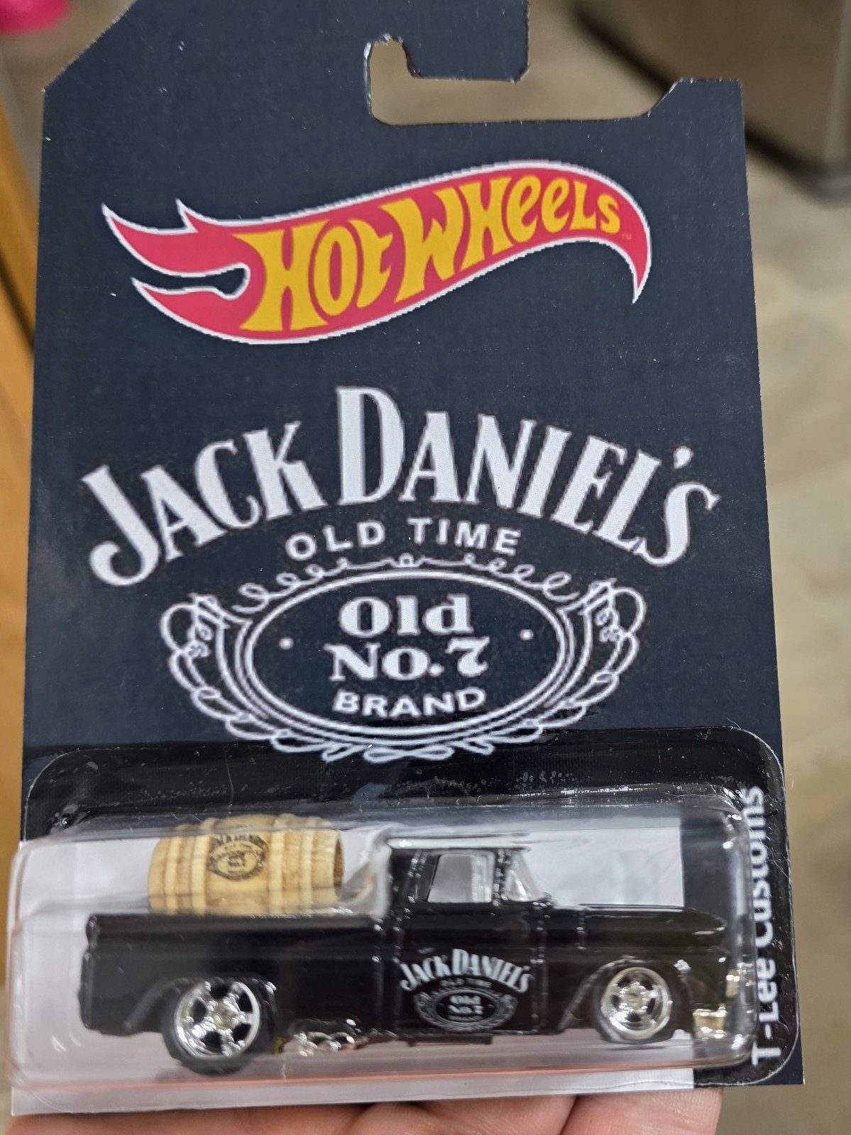 Hot Wheels Custom ’62 Chevy Truck JACK DANIELS REAL RIDER’S
