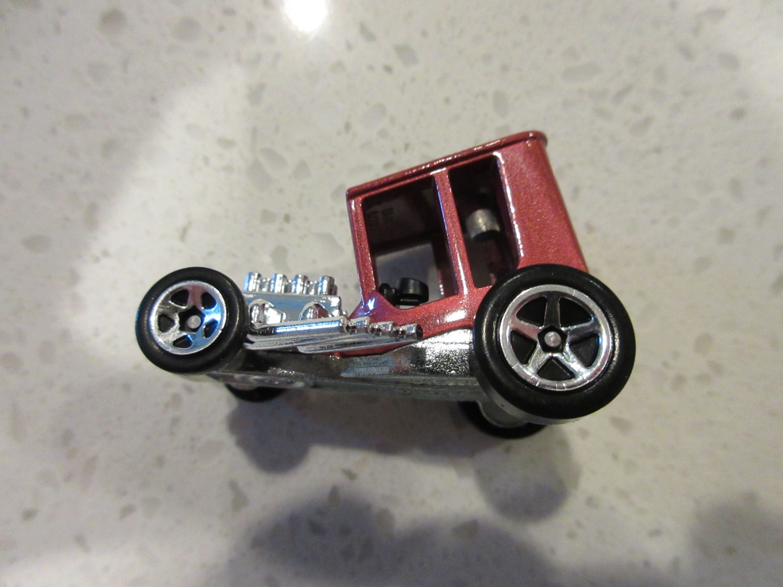 2026 Hot Wheels Uncertain-T Burgundy Red HW Rod Squad 1:64 DIECAST Toy Race Car