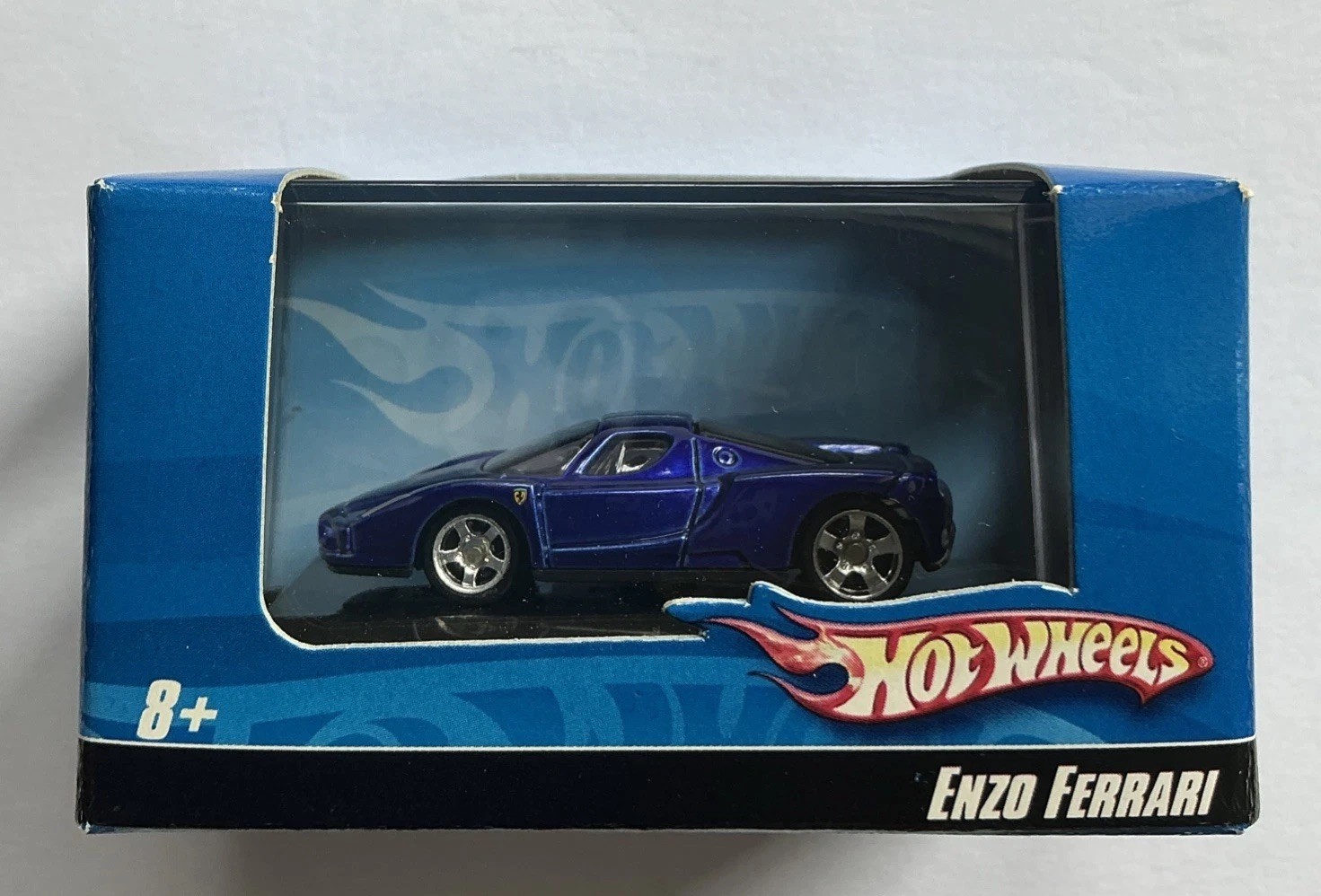 Hot Wheels 2007 ENZO FERRARI 1:87/HO Scale Lot of 3 Red, Black & Blue NIP