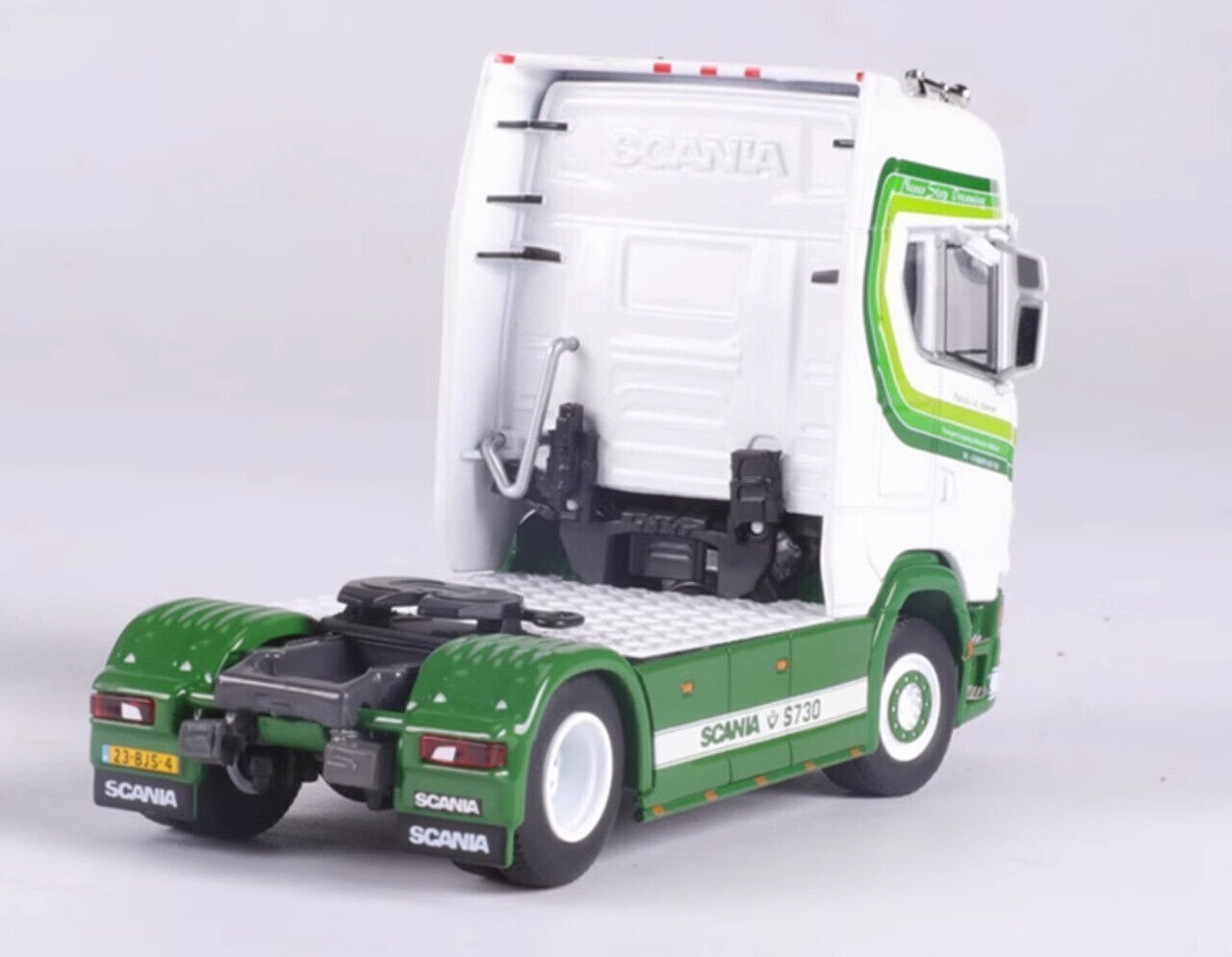 GB GCD 1:64 Green Scania S730 Tractor Unit Truck Model Diecast Collect Car