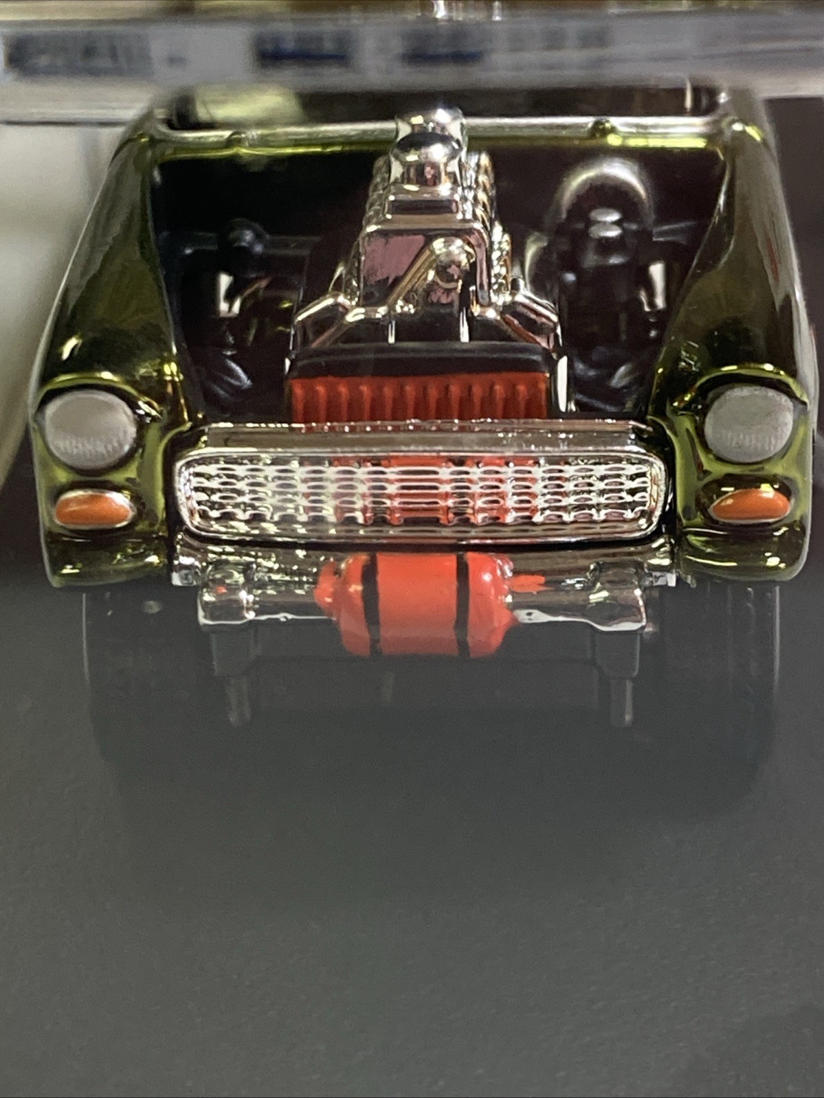HOT WHEELS 2019 RLC REDLINE CLUB ’55 CHEVY BEL AIR GASSER FLYING TIGER OLIVE