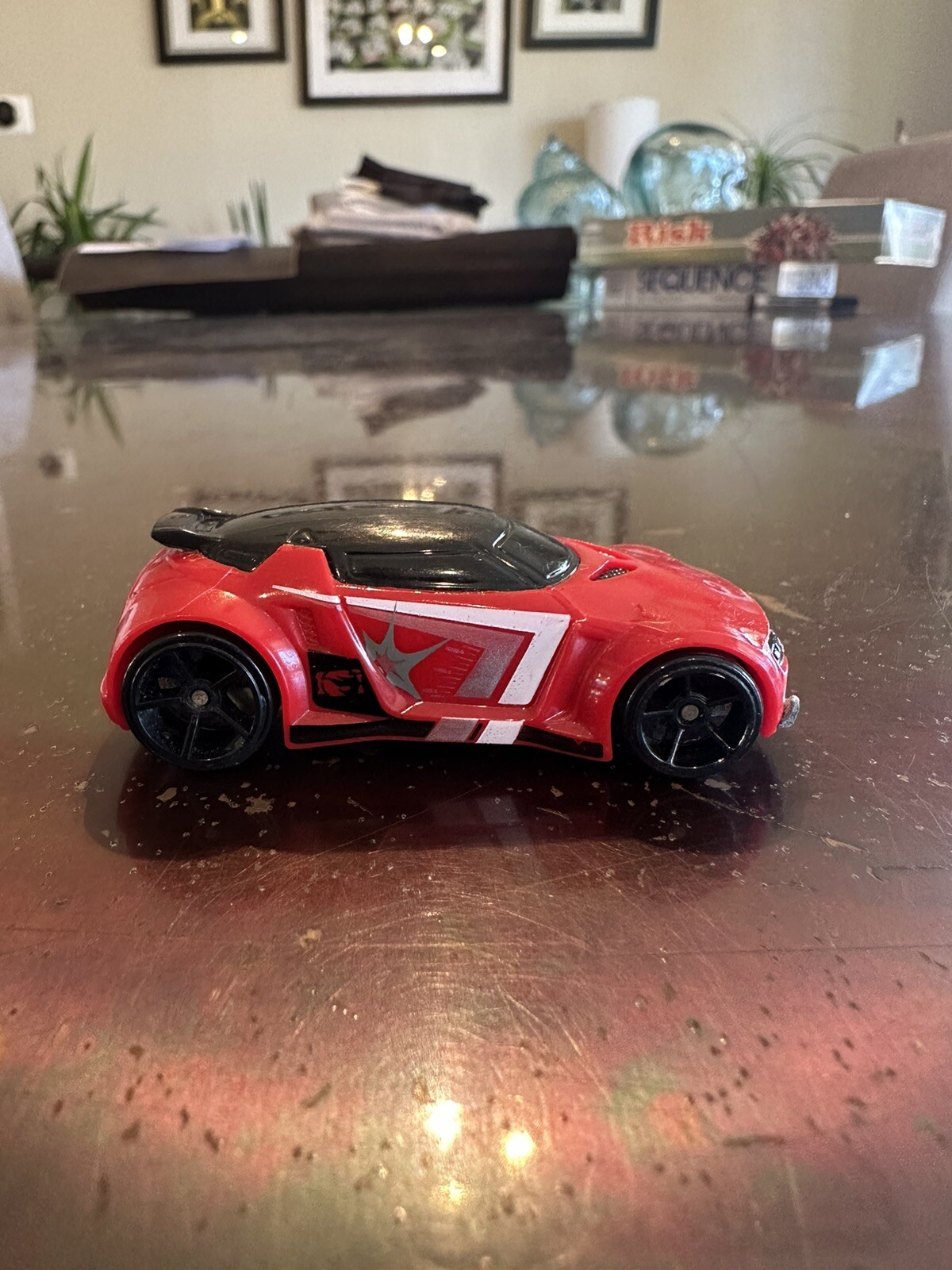 2008 Hot Wheels High Voltage Red Coaster Crash Playset Exclusive