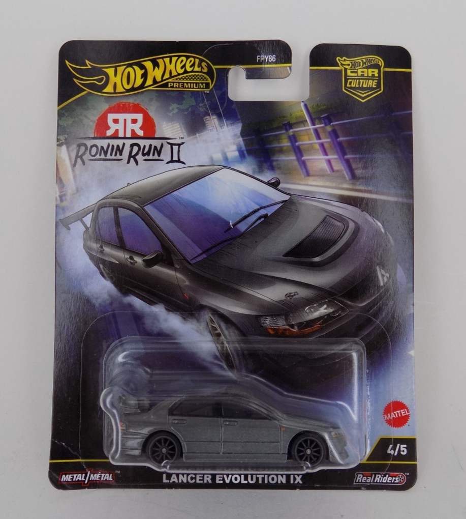 NEW and SEALED Hot Wheels Car Culture Ronin Run II Lancer Evolution IX FREE SHIP