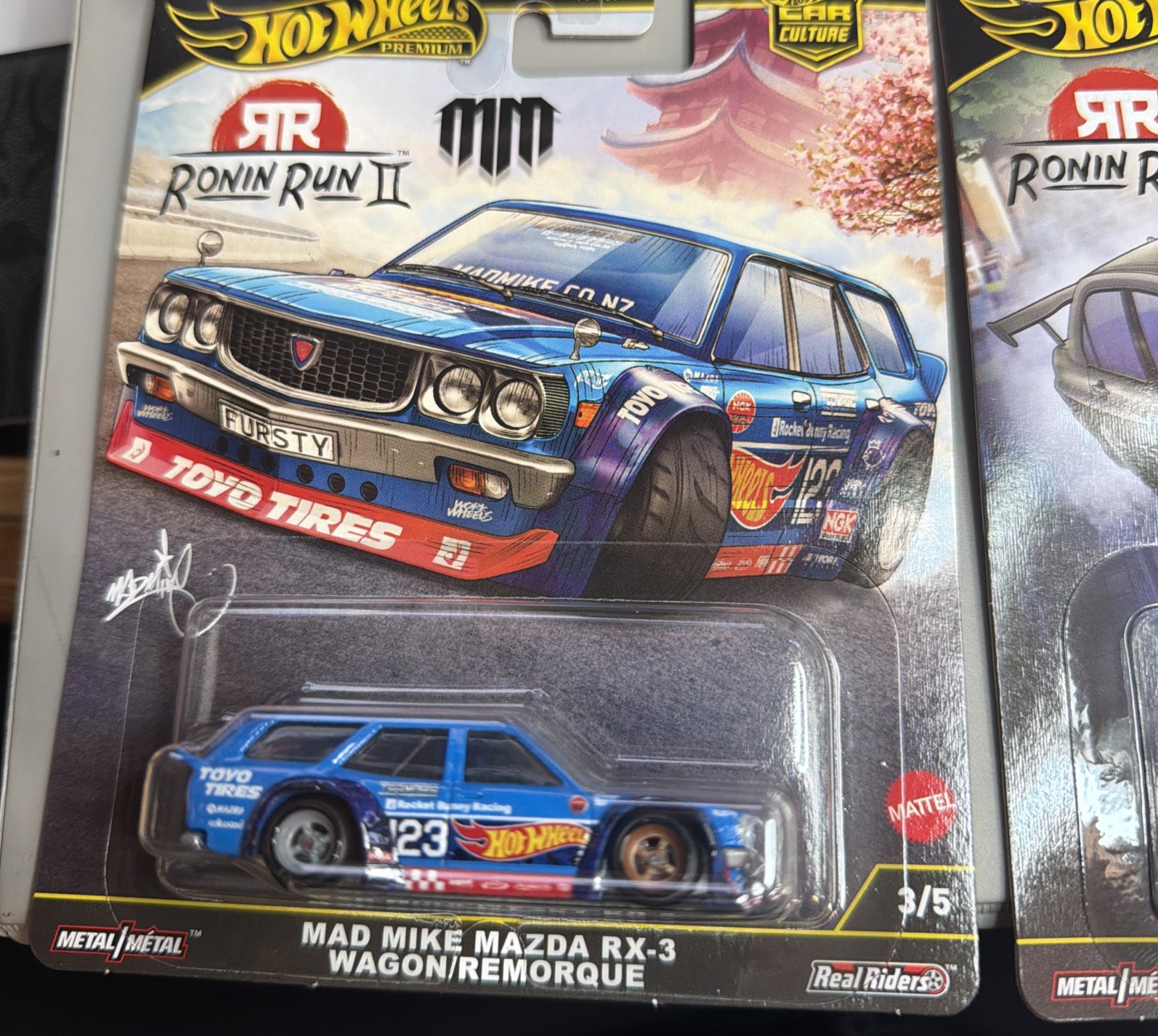 Hot Wheels Premium Car Culture RONIN RUN 2 Full Set Of 1-5 ; No Chase.