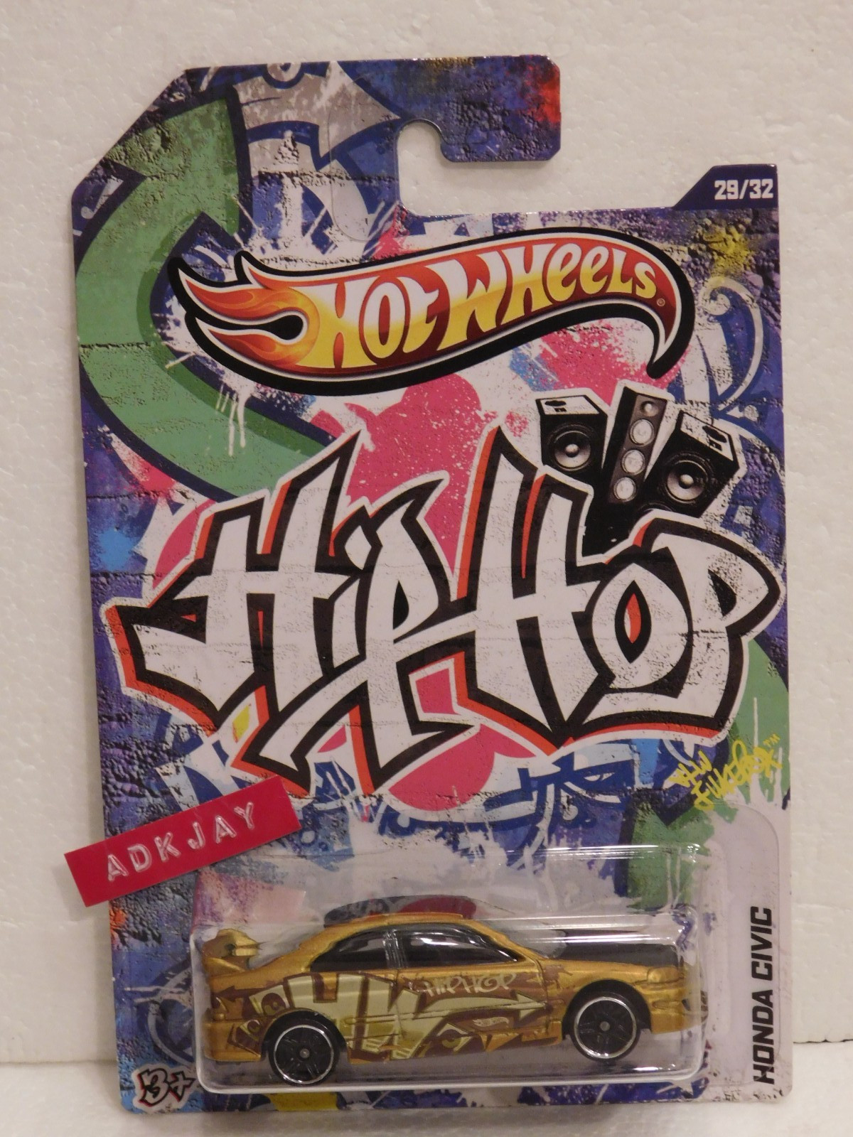 Hot Wheels ~ HW JUKEBOX ~ Hip Hop #28/32 ~ Honda Civic