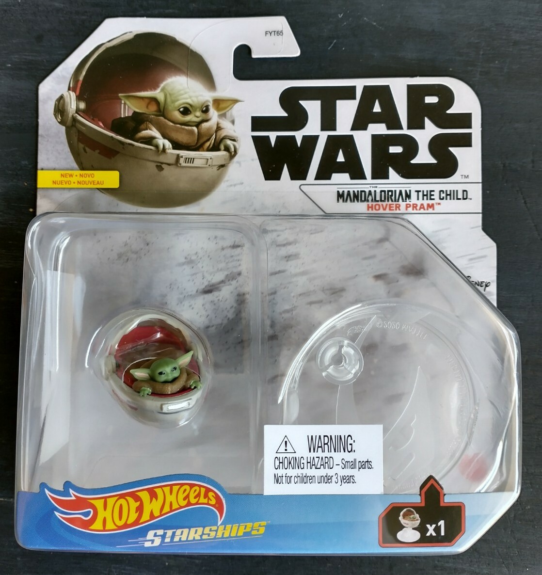 Hot Wheels Starships Mandalorian The Child “Hover Pram”