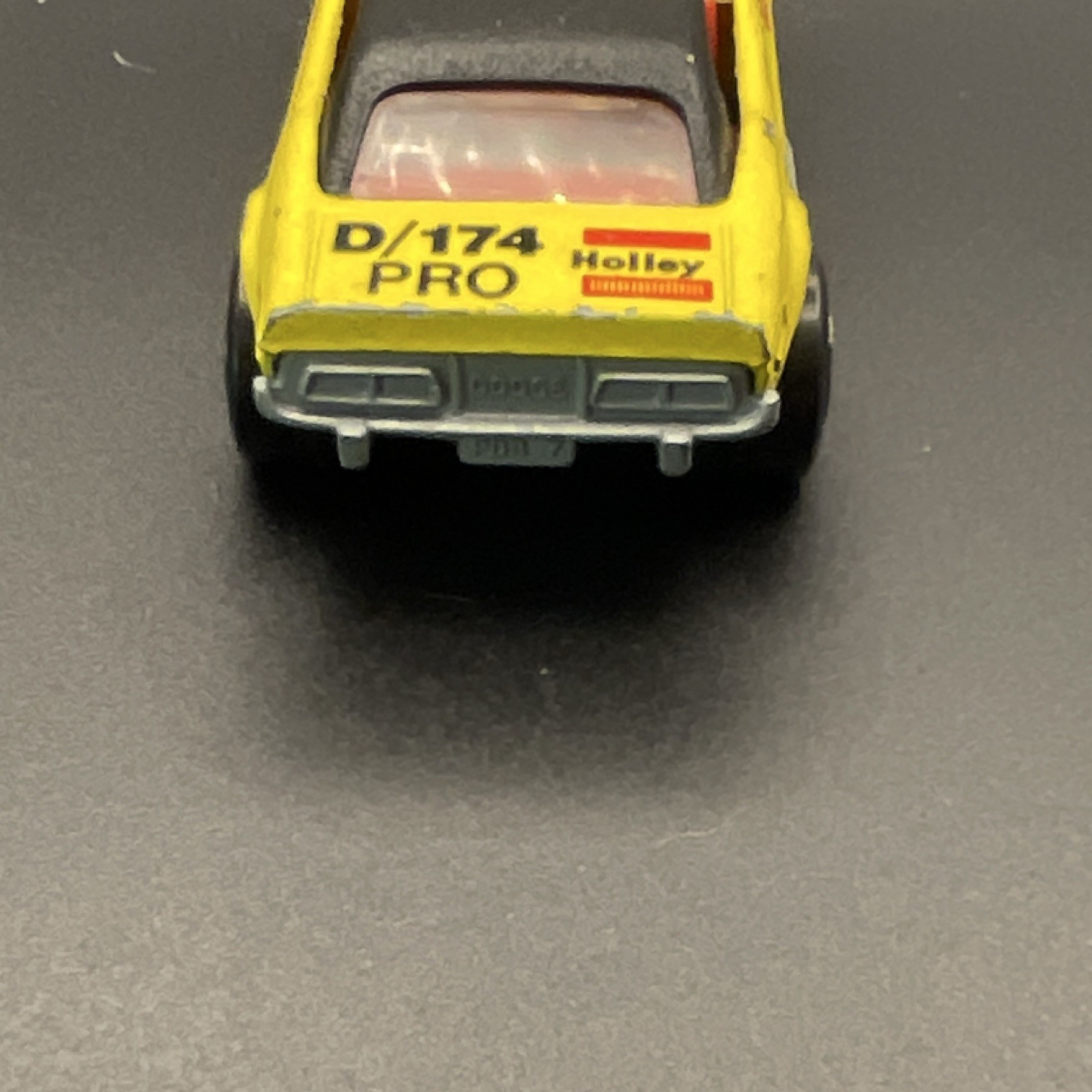 1975 Matchbox Superfast No. 1 Toyman Dodge Challenger Yellow 1:64 Loose