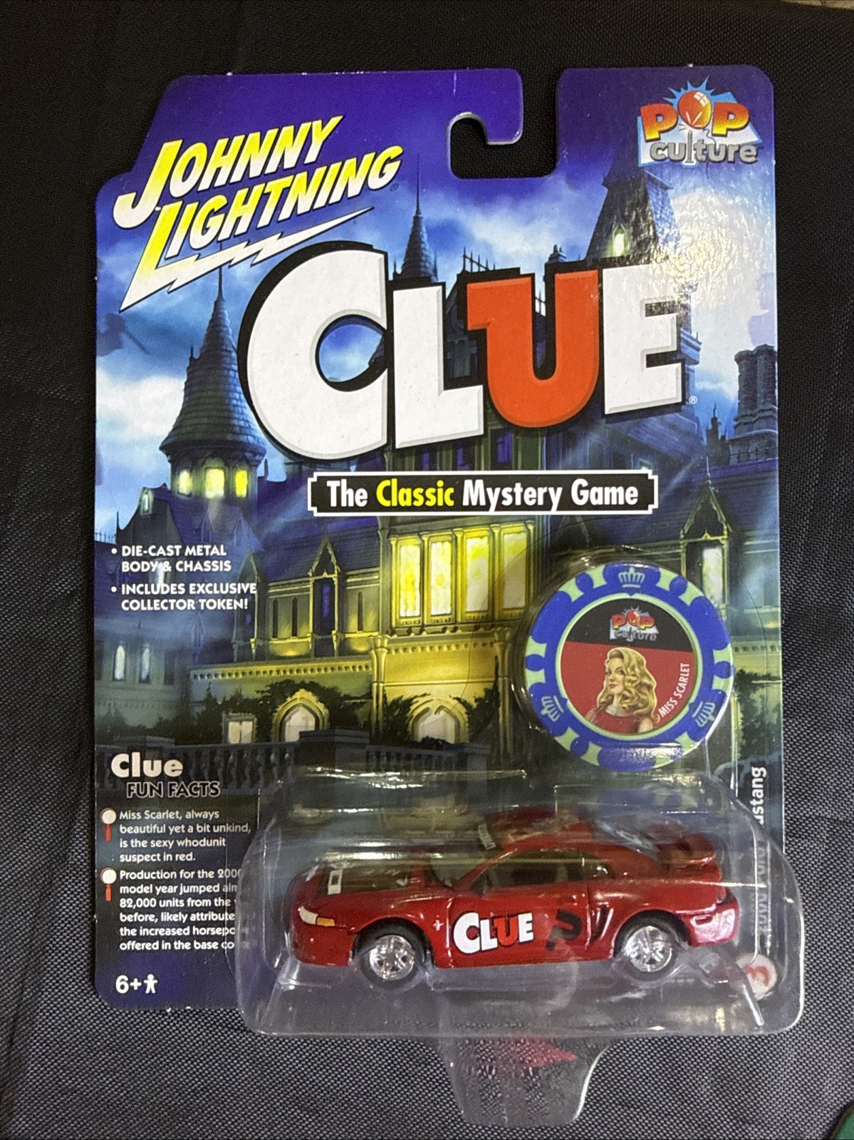 Johnny Lightning Mixed Lot Of 12 Release 1-2-3 Clue, Monopoly Scrabble & Others