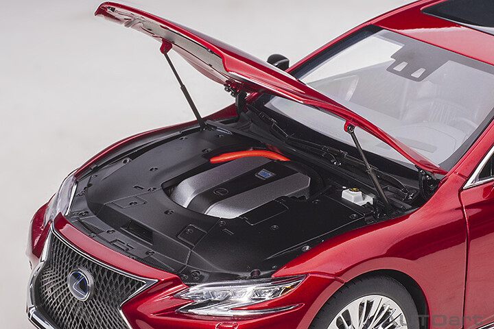 AUTOart 78869 LEXUS LS 500H 1/18 MORELLO RED METALLIC / BLACK INTERIOR