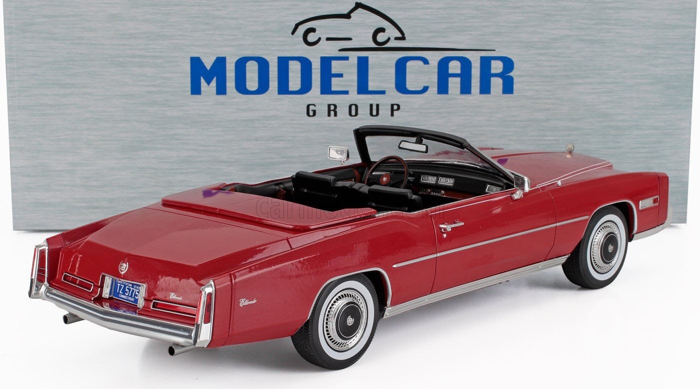 MCG Cadillac Eldorado Cabriolet Open 1976 RED 1/18 Scale New Release!