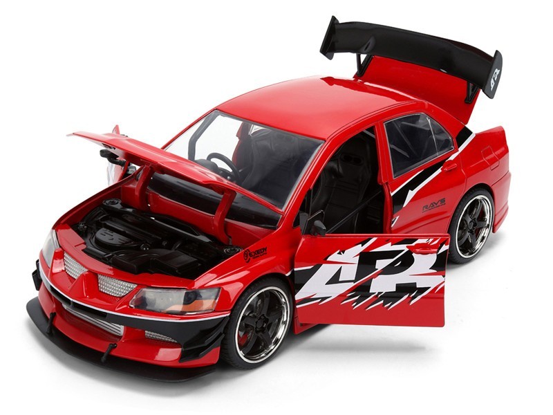 JADA FAST & FURIOUS 25 YEAR SEAN’S MITSUBISHI LANCER EVO IX 1/24 RED 36208