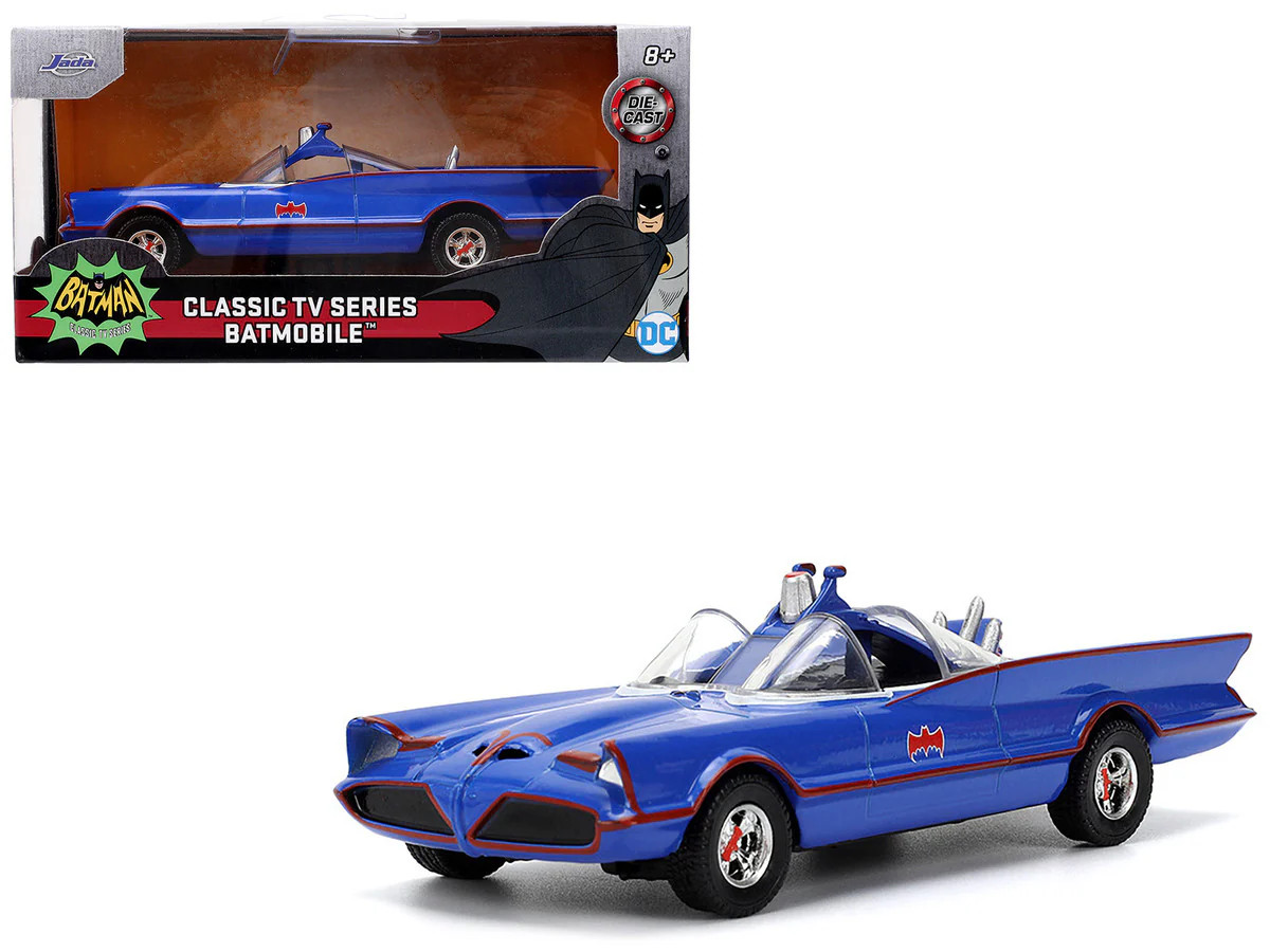 1966 Batmobile Blue “Batman” (1966-1968) Classic TV Series “Hollywood Rides” Se