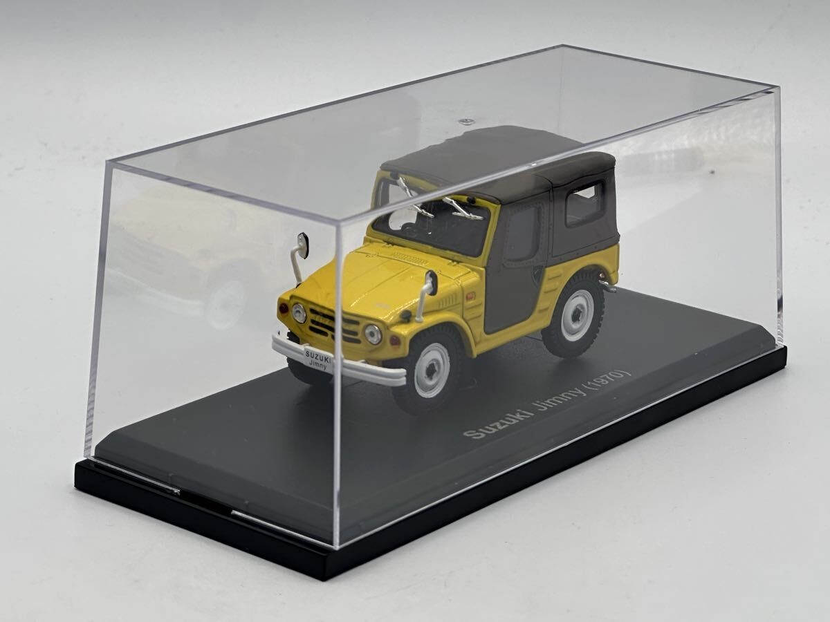 Yes Domestic Famous Car Collection Hachette 1/43 Suzuki Jimny 1970 Yellow Mini