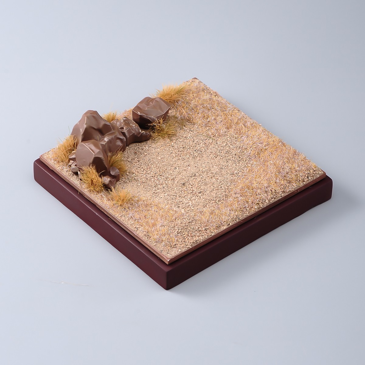 1/64 Resin Desert Diorama Display Base Square Scenery Platform for Car Figures