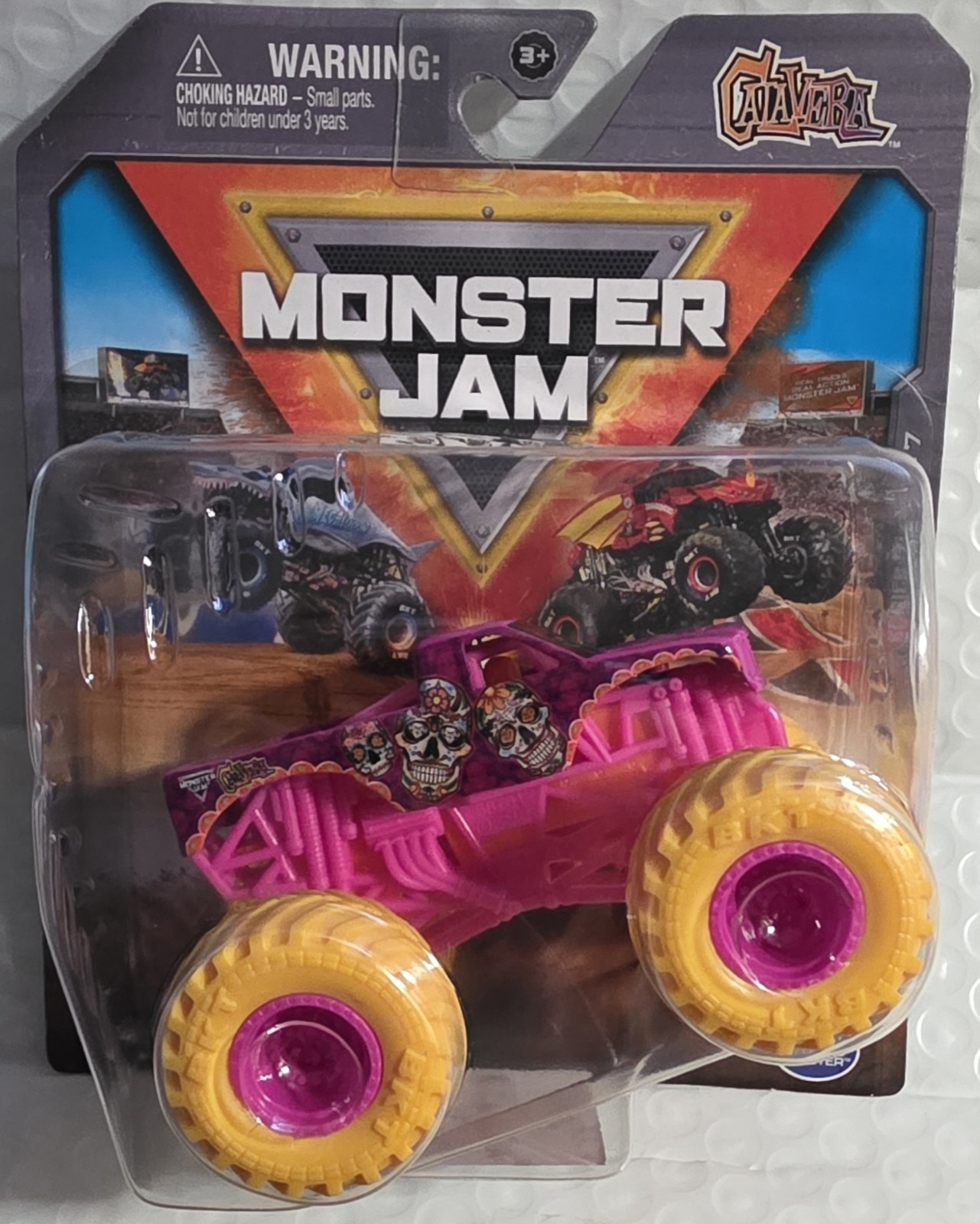 Monster Jam Truck Calavera 1/64 Scale Series 7 True Metal by Spin Master