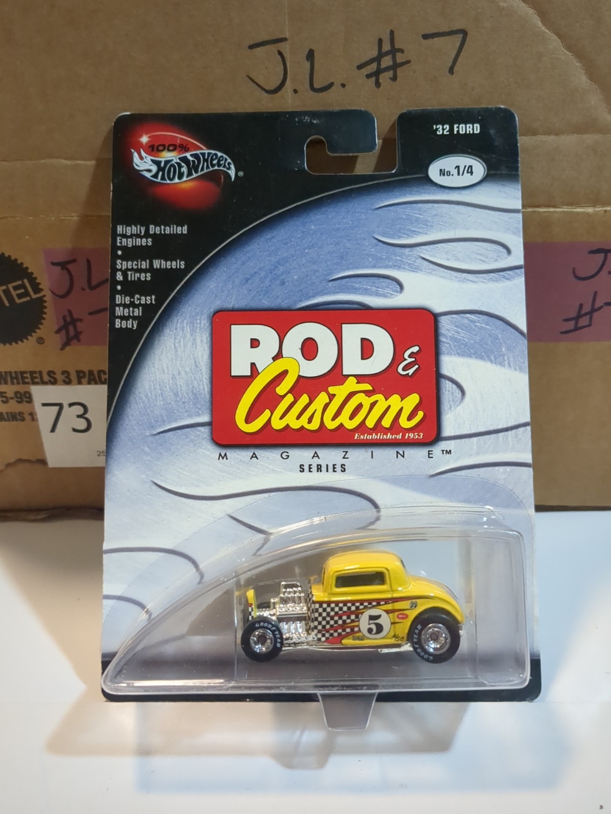 100% Hot Wheels Rod & Custom Magazine Series – ’32 Ford – Real Riders