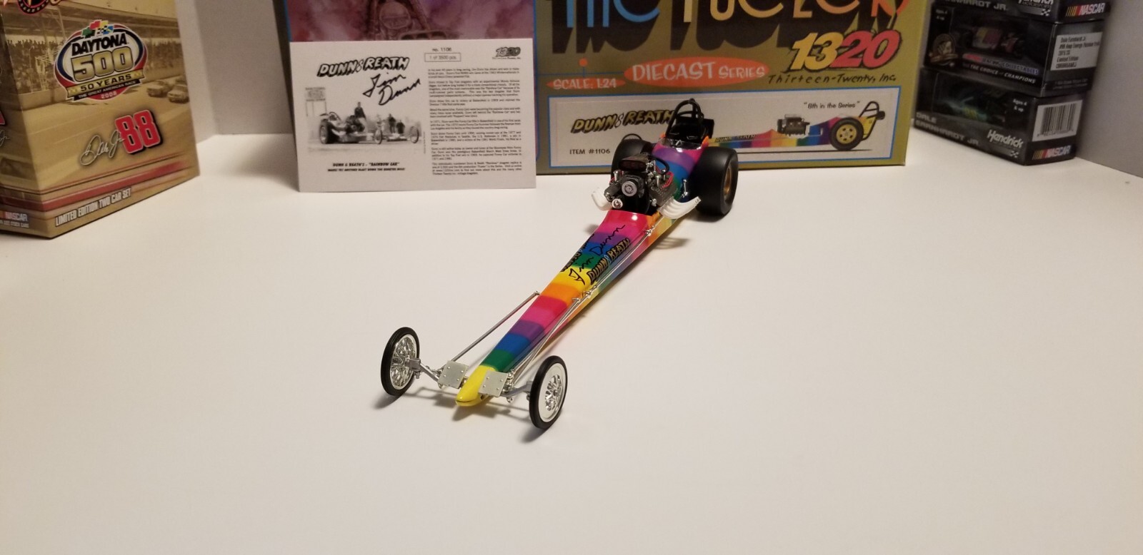 1320 The Fuelers 1:24 Dunn & Reath Dragster “AUTOGRAPHED” By Big Jim Dunn