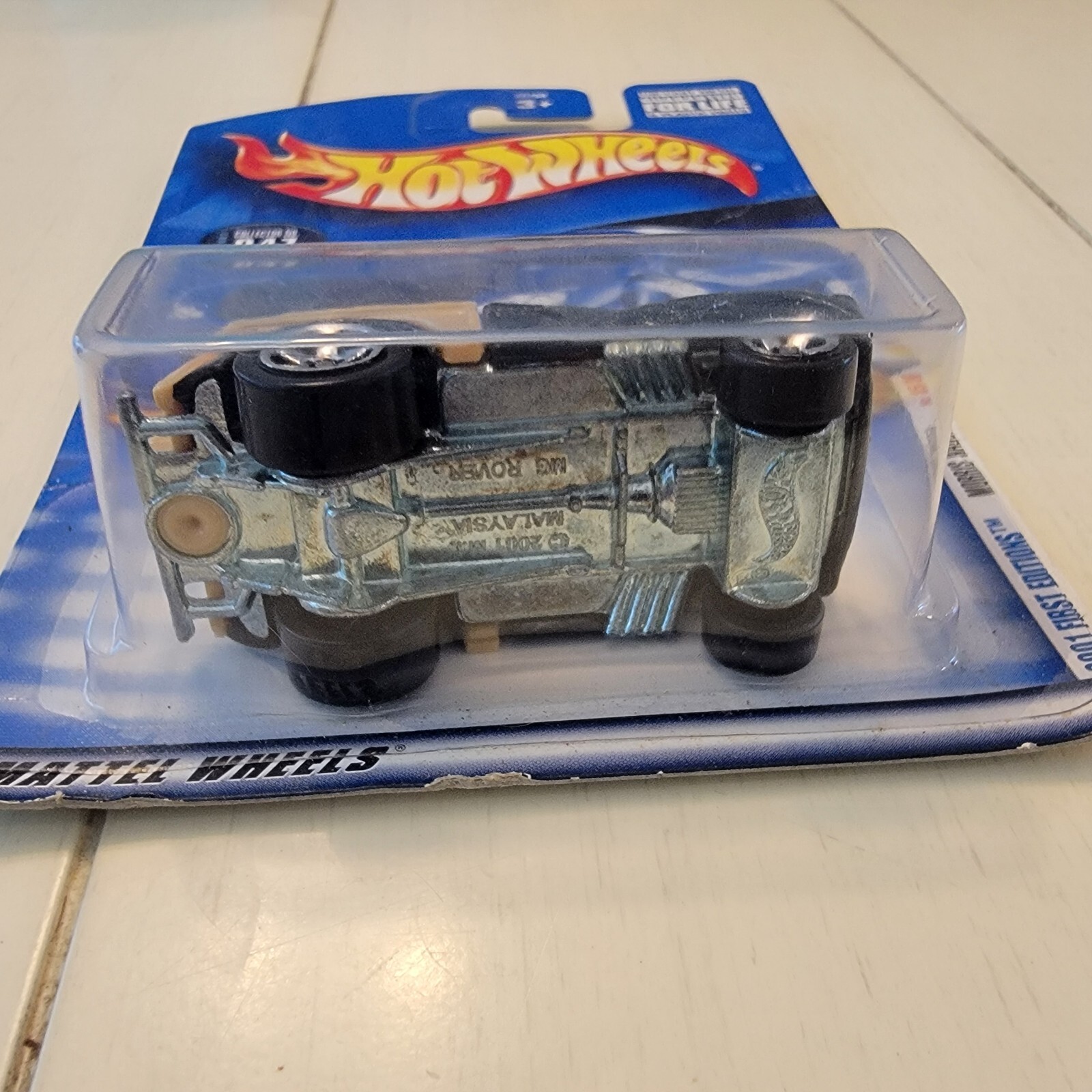 2001 Hot Wheels Morris Wagon First Editions Collector #047 Black/Tan