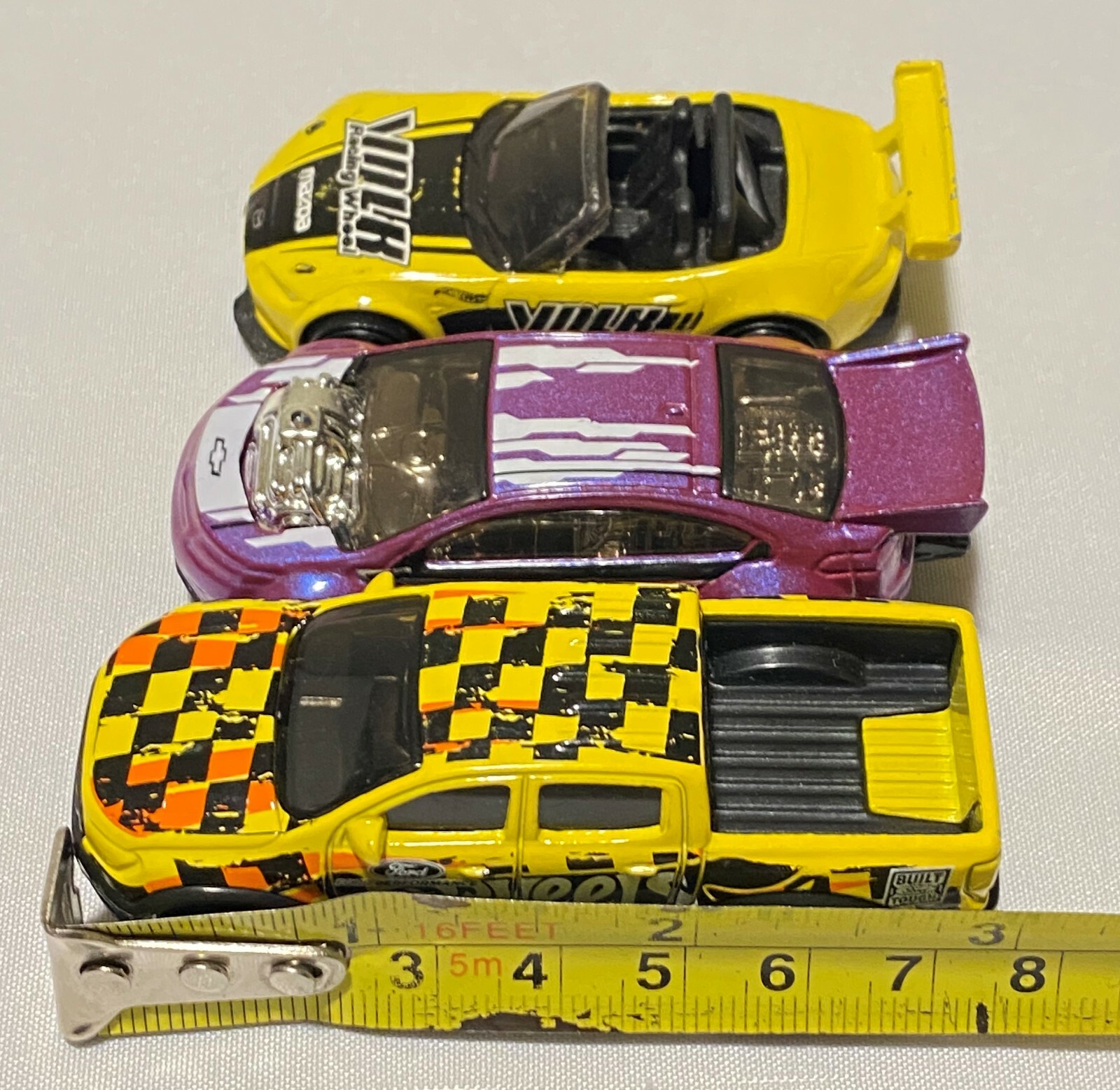 Hot Wheels Lot3 Ranger Raptor, Super Volt, Mazda MX5 Collectible Toy Car Diecast