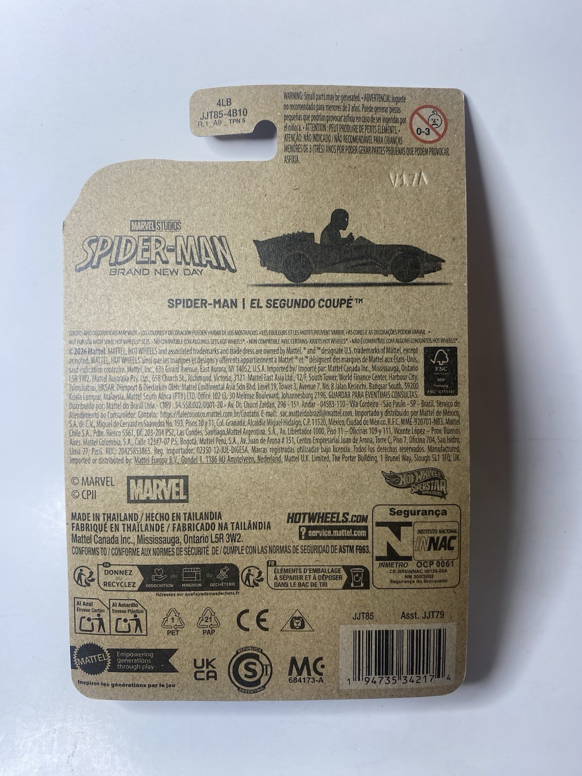 Hot Wheels 2026 – Superstar Speeders – SPIDERMAN – A Brand New Day – Marvel