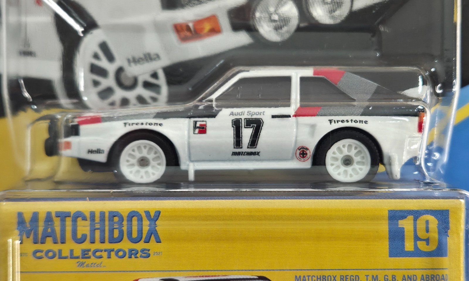1984 Audi Sport Quattro 19/20 COLLECTORS SERIES Matchbox 2026 JJV93 white