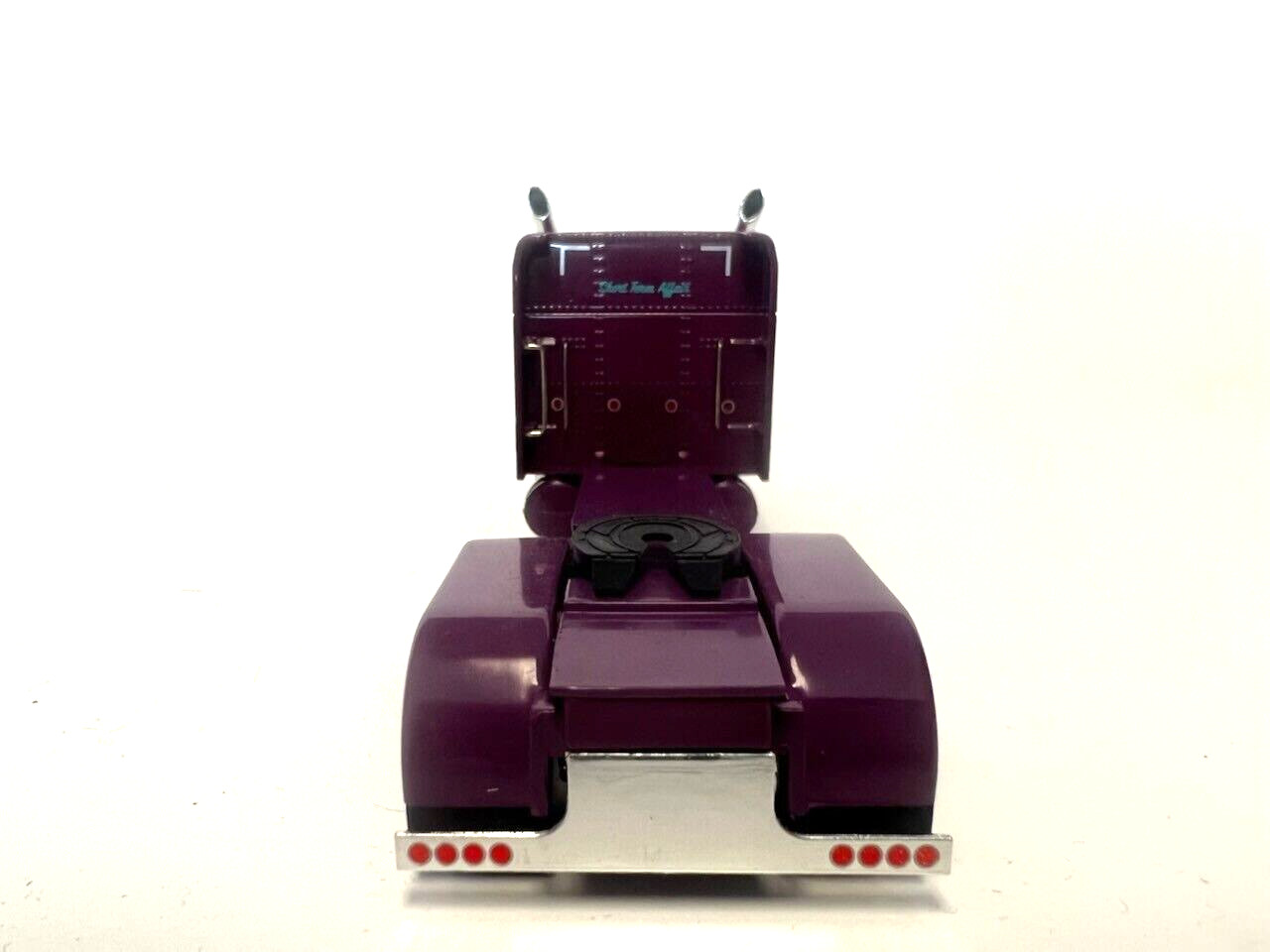 DCP 1/64 SCALE 379 PETERBILT STAND UP SLEEPER, PURPLE WITH TEAL STRIPE