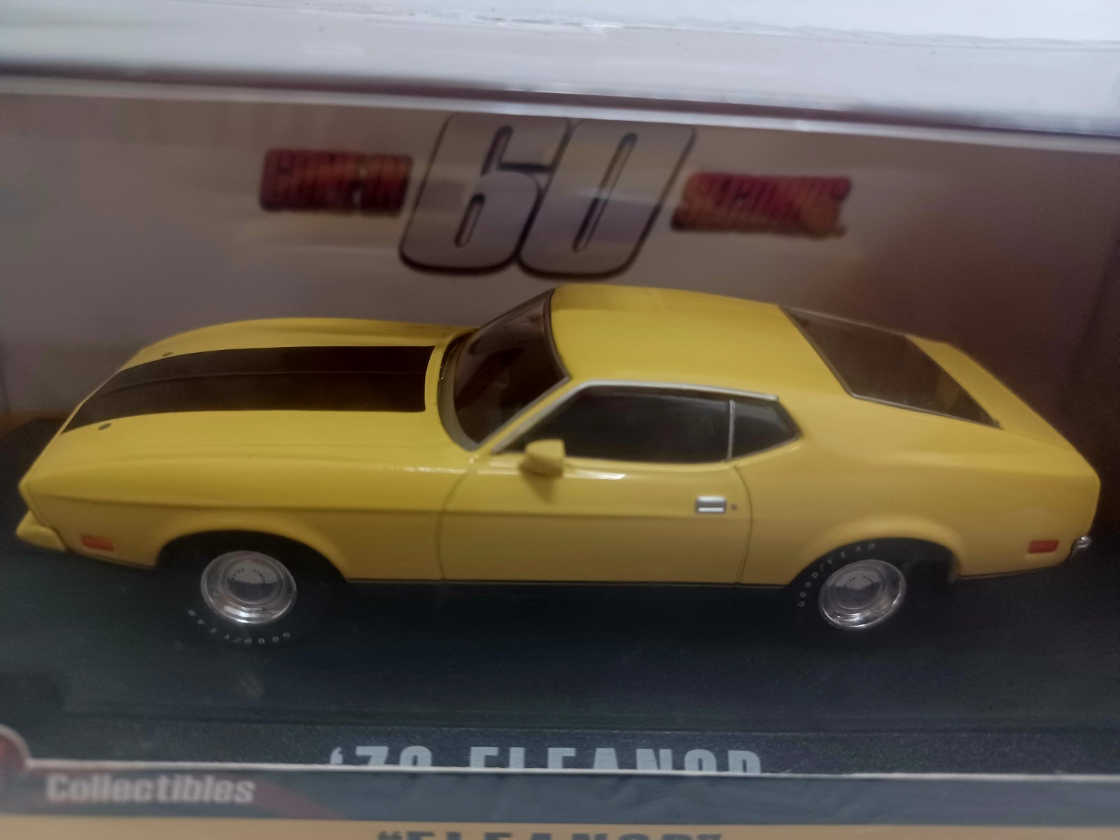 1973 Ford Mustang Mach 1 Yellow “Eleanor” “Gone in Sixty Seconds” Movie (1974)