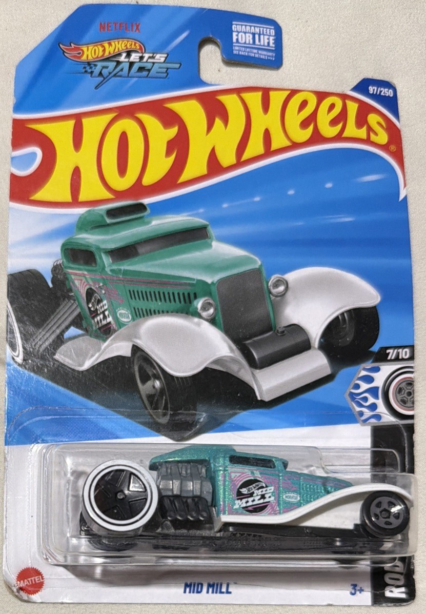 Hot Wheels – 2025 Rod Squad 7/10 Mid Mill 97/250 (BBHYX79)