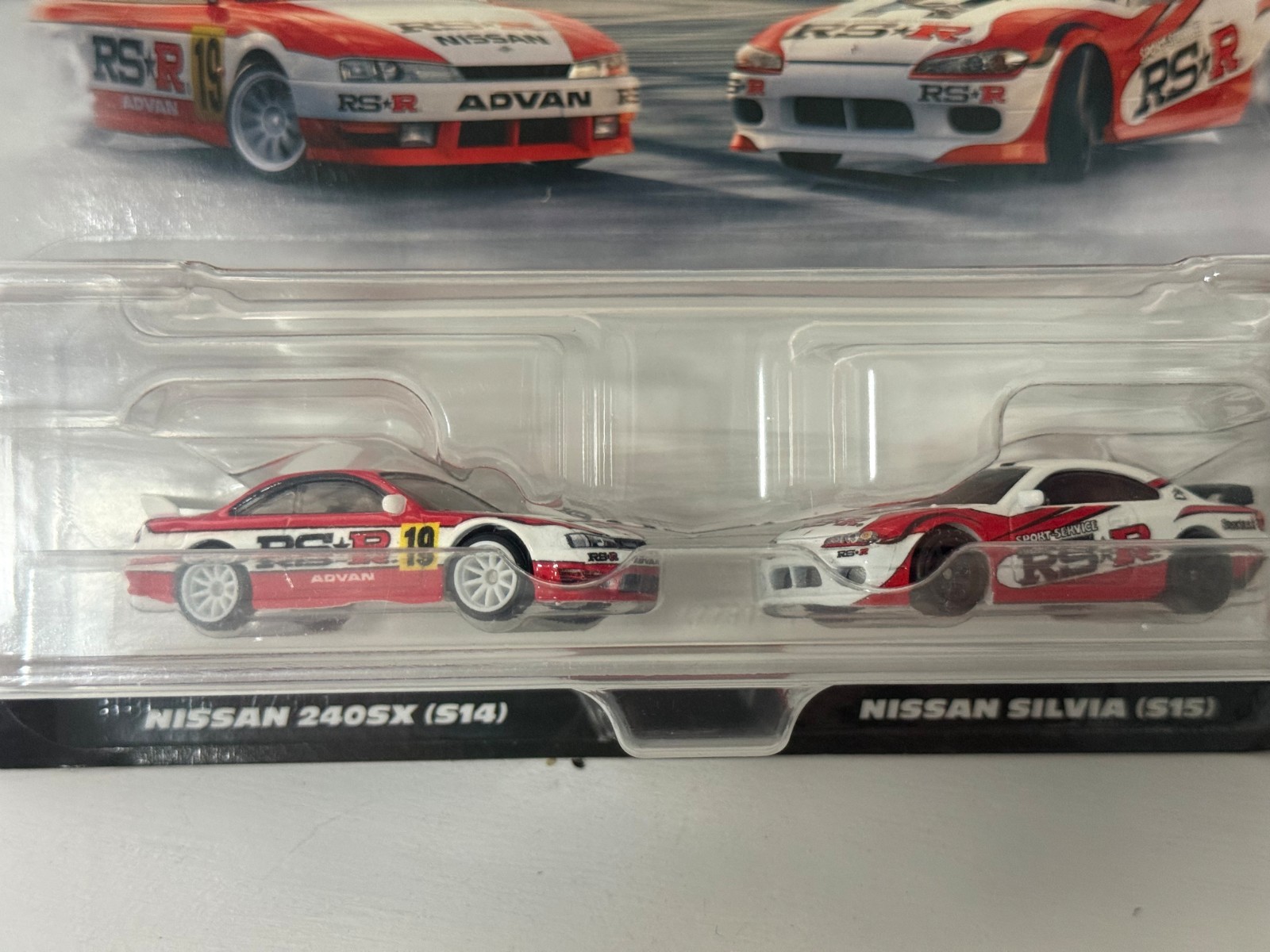 HOT WHEELS PREMIUM CAR CULTURE TWIN PACK SET NISSAN 240SX (S14) SILVIA (S15)