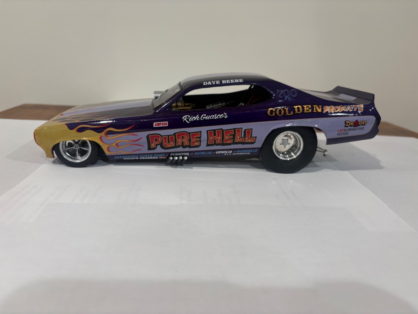 1/16 Pure Hell Funny Car Model