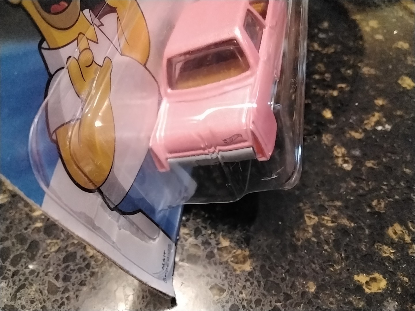 Hot wheels The simpsons family car.