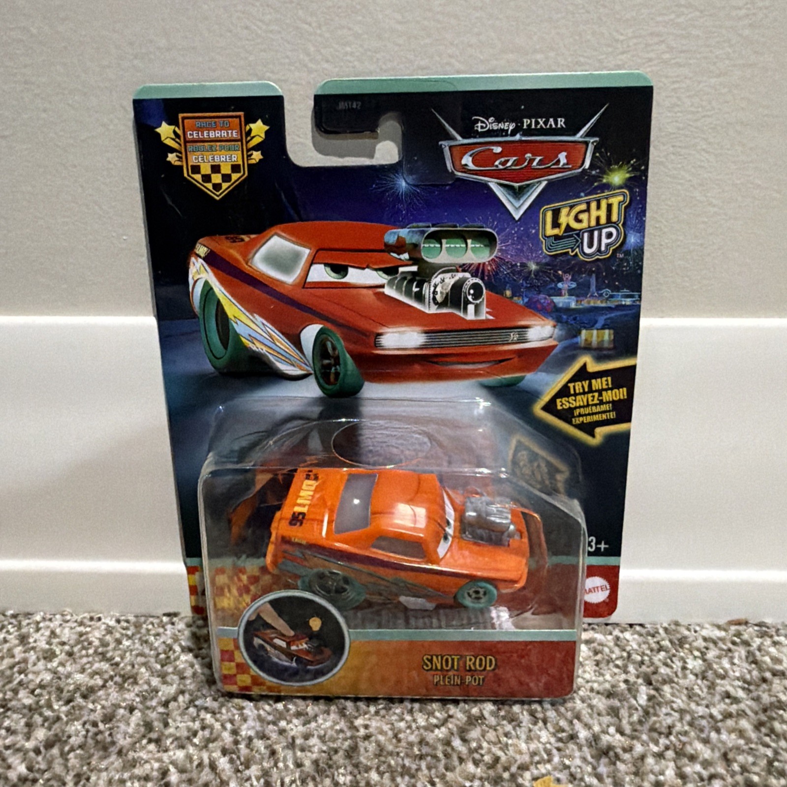 2026 Disney Pixar Cars Light-Up Complete Set of 6 McQueen, Mater, Sally And More