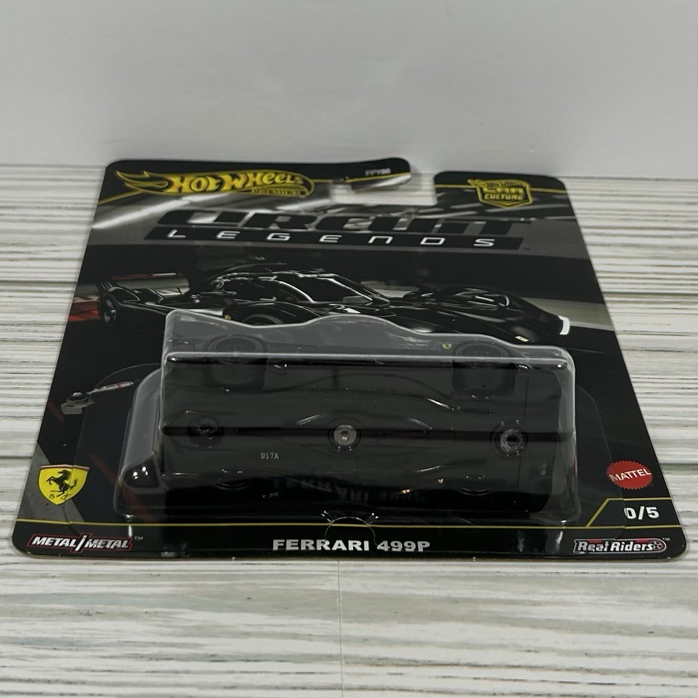 2025 Hot Wheels Premium Circuit Legends Ferrari 499P Black Chase 0/5 w/Protector