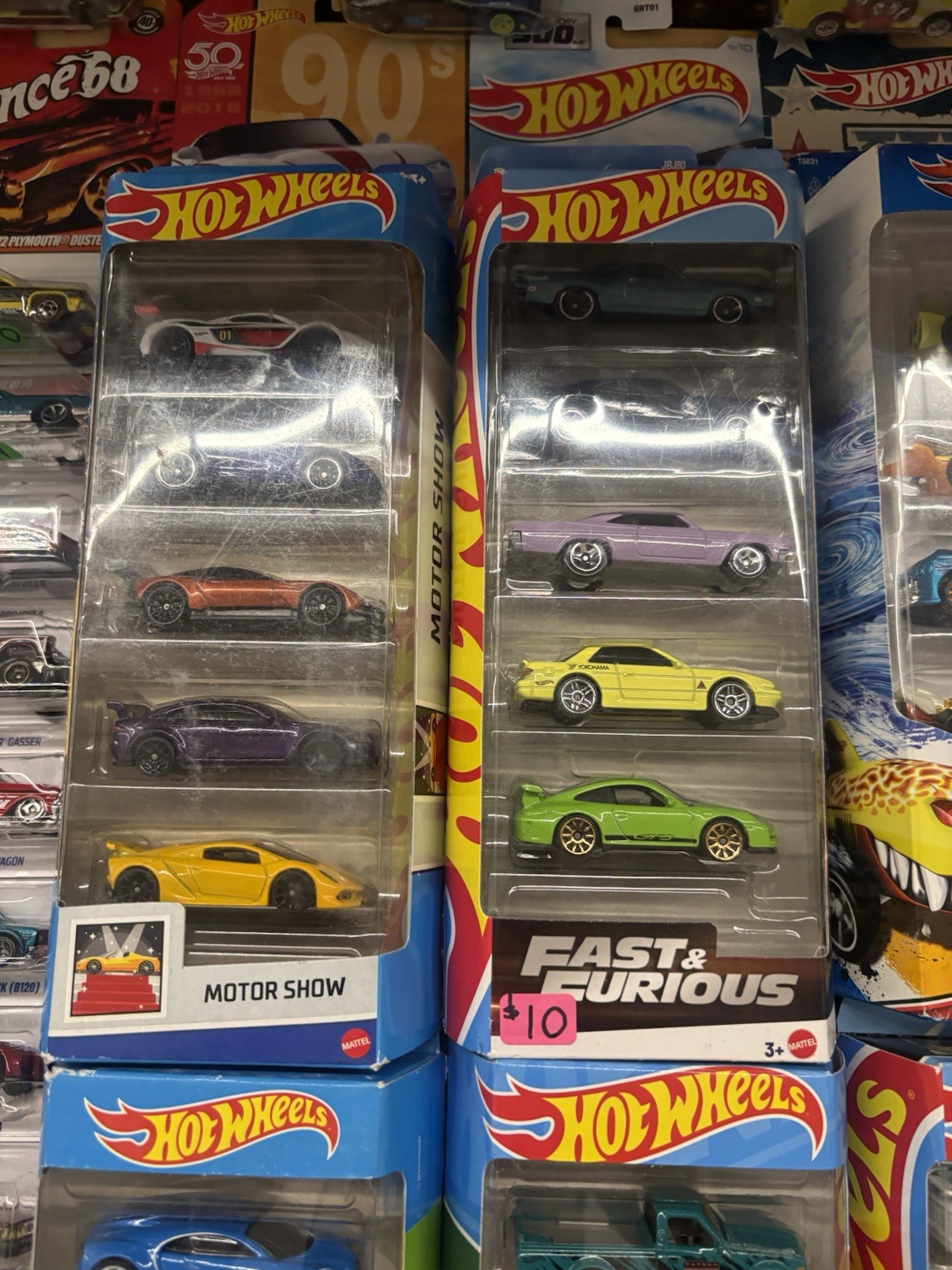 Hot Wheels 5 Car Multipack Lot Of 20 Packs 100 Loose Cars Total Mixed Years
