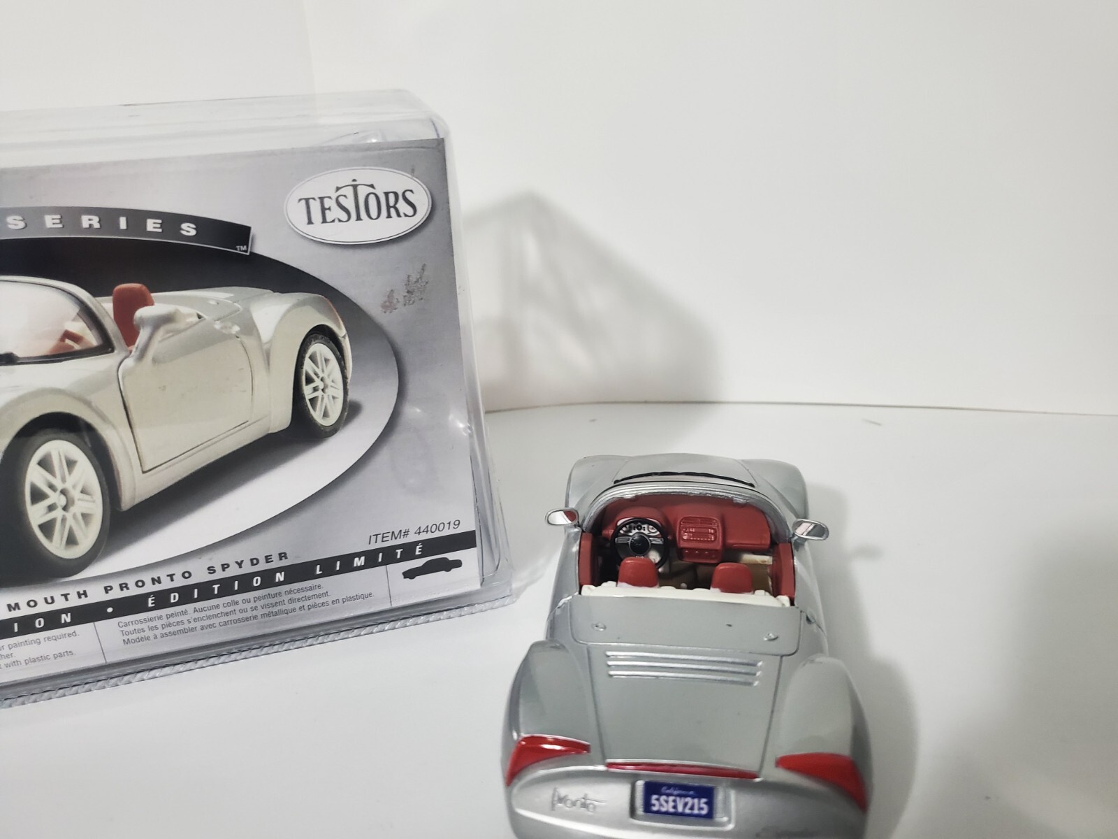 1-24 Testors Die Cast Metal Plymouth Pronto Spyder Convertible Build Super Nice