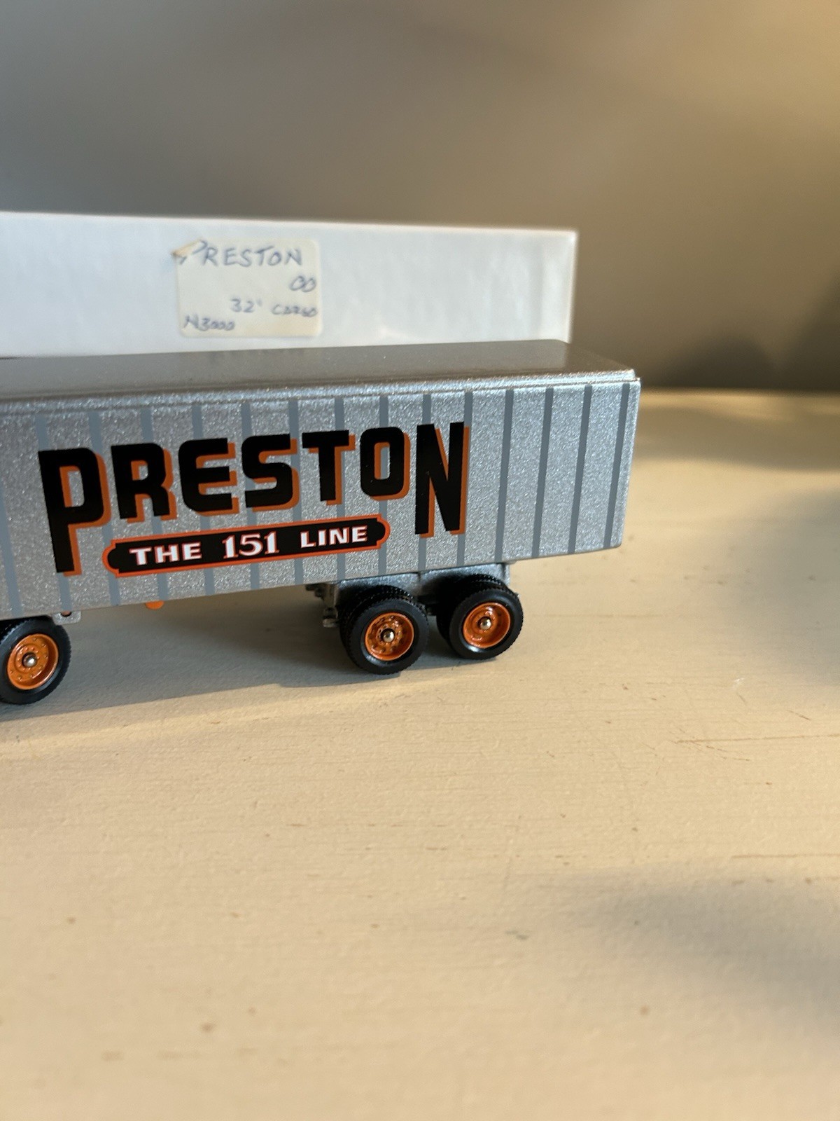 PRESTON TRUCKING 151 LINE 2000 TRACTOR TRAILER DIECAST WINROSS TRUCK