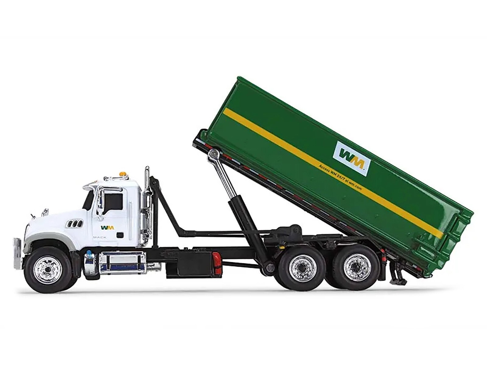 MACK GRANITE MP REFUSE TRUCK TUB-STYLE WASTE MANAGEMENT 1/87 FIRST GEAR 80-0356D
