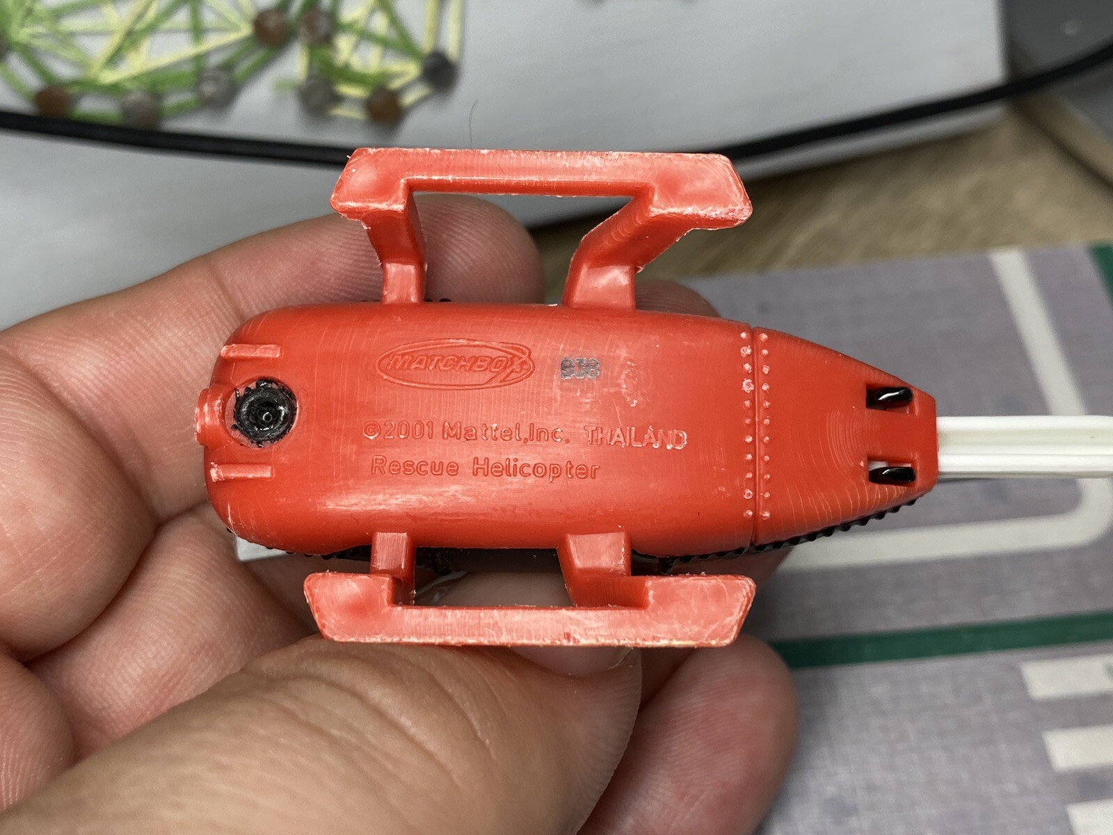 Matchbox 3 X 2001 Rescue Helicopter, News Chopper, Police, Fire Mb.541,