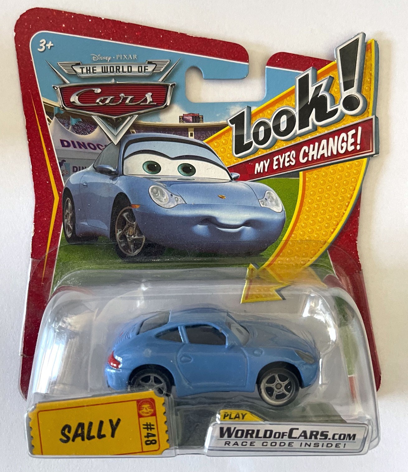 Disney Pixar Cars Sally Look My Eyes Change Imperfect Packaging
