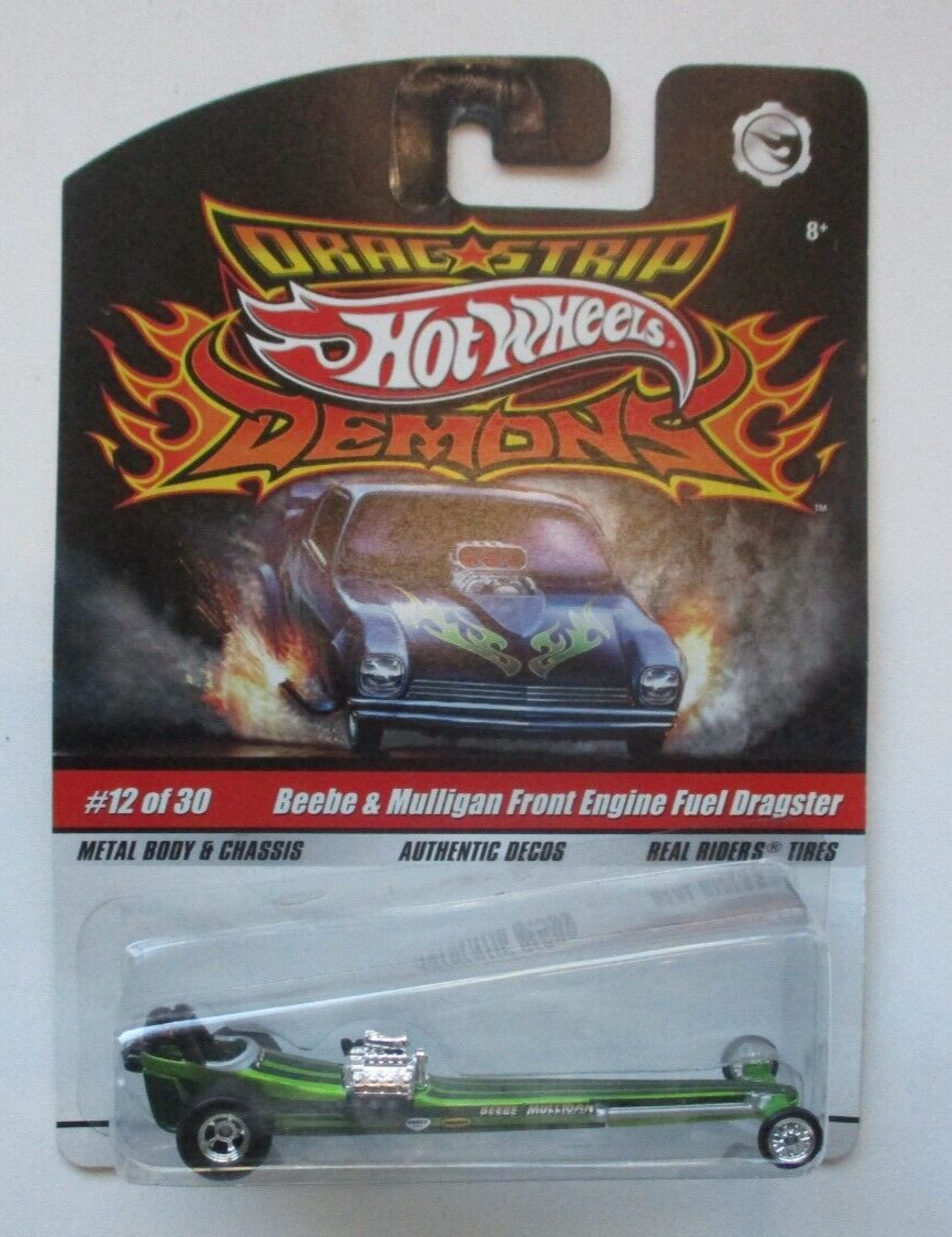 Hot Wheels Drag Strip Demons #12 BeeBe & Mulligan Front Engine Fuel Dragster