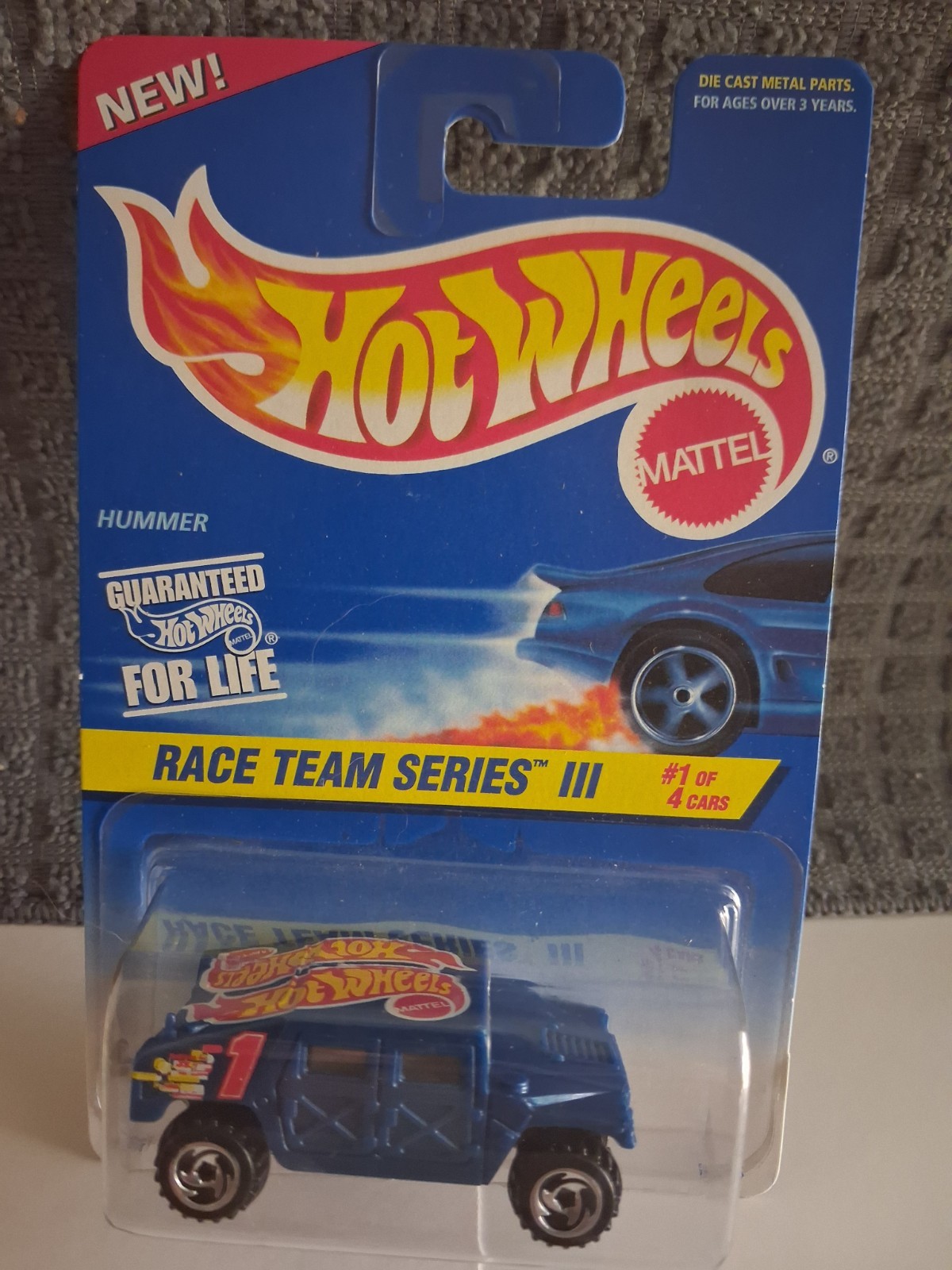 Hot Wheels Race Team Series III – Complete 4 Car Set – Vintage 1997 Sealed