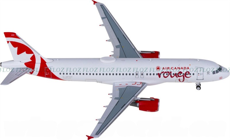 for C Model for Air Canada for Airbus A320 C-GFCH 1:400 Aircraft Pre-built Model