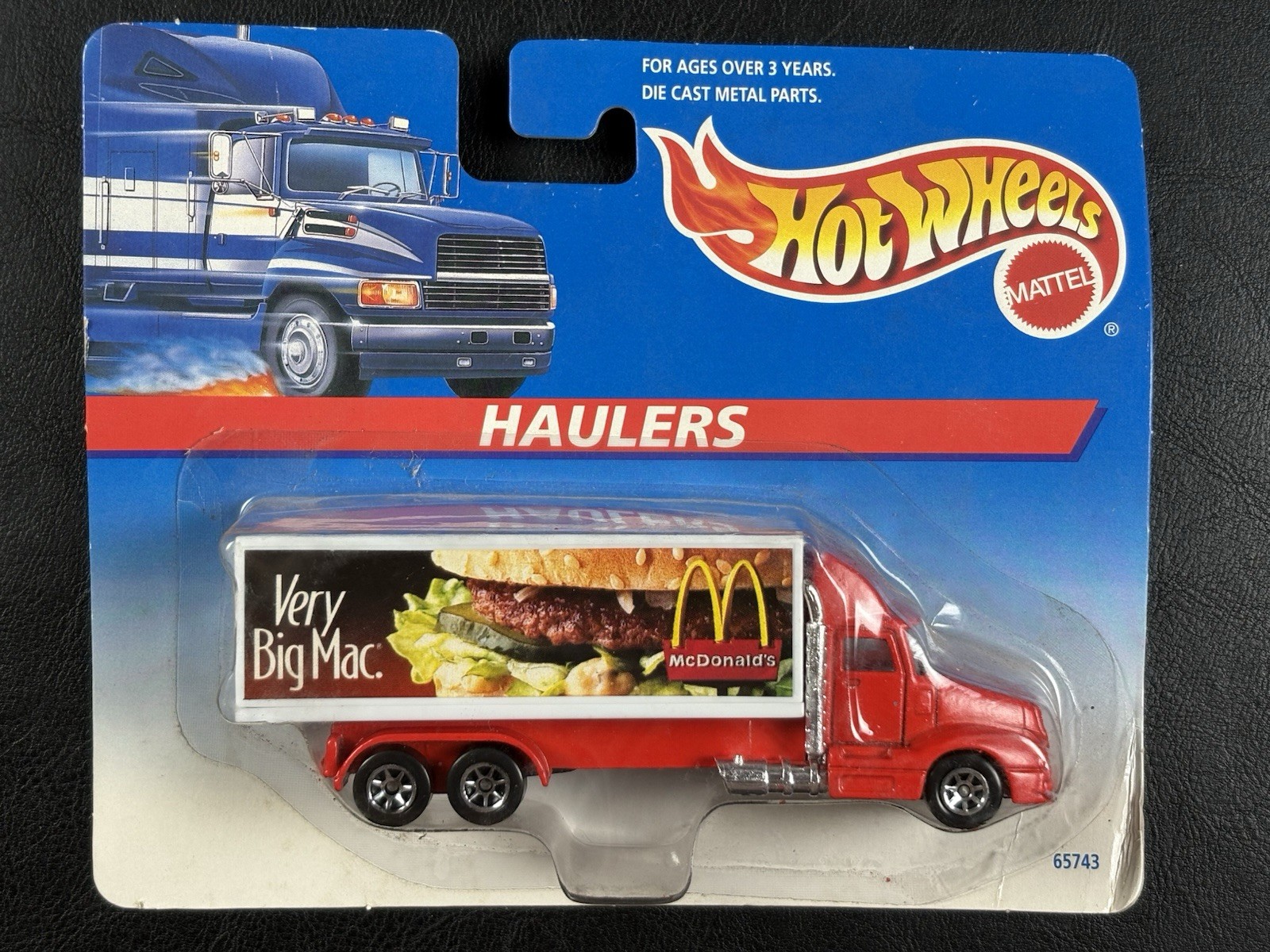 Hot Wheels Haulers Lot Of 5 – 1996 McDonald’s Milk Duds Jolly Rancher Tropicana
