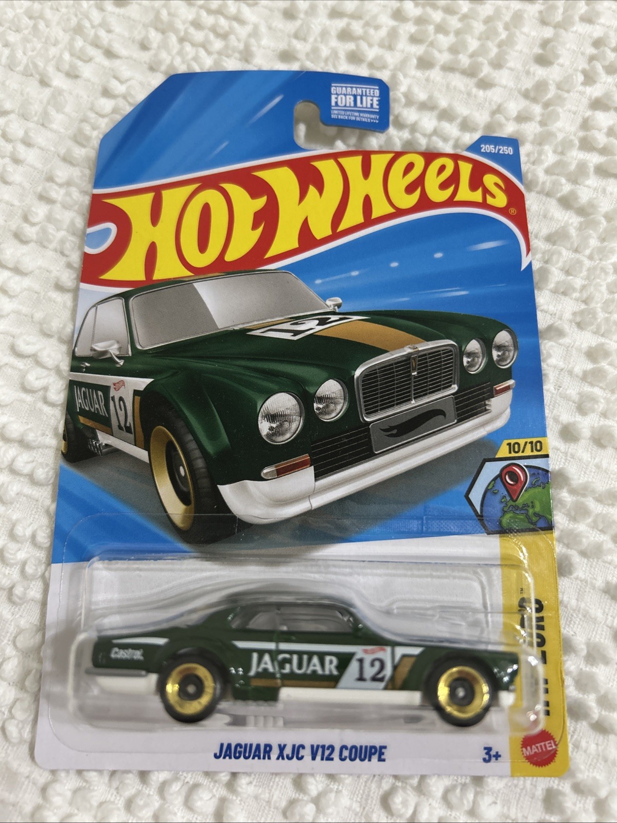 Hot Wheels Jaguar XJC V12 Coupe Green #205 Mainline 2026 Case J