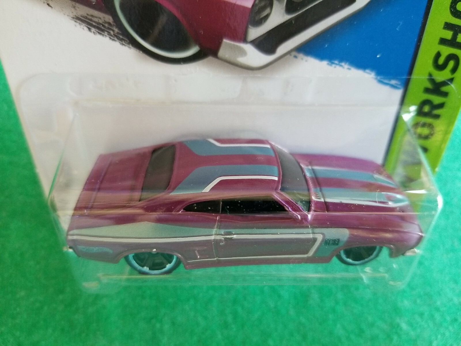 2014 Hot Wheels 73 FORD FALCON XB Purplish 238/250 EXCELLENT CARD Kmart Color