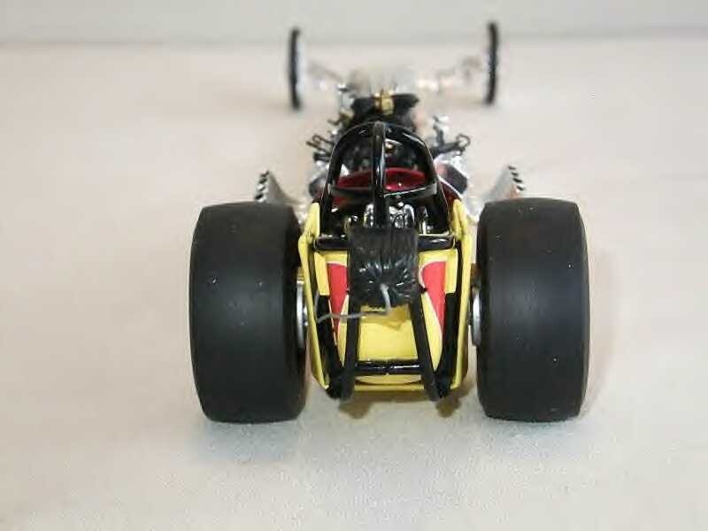 WIZARD BENNIE OSBORN 1320 FUELER 1/24 METAL DRAGSTER NHRA VINTAGE RAIL